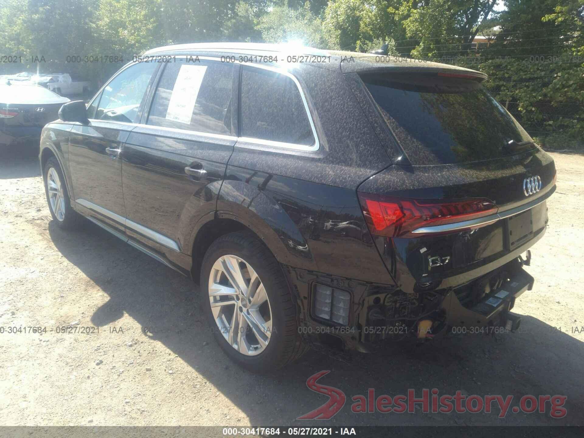 WA1LJAF72LD007060 2020 AUDI Q7