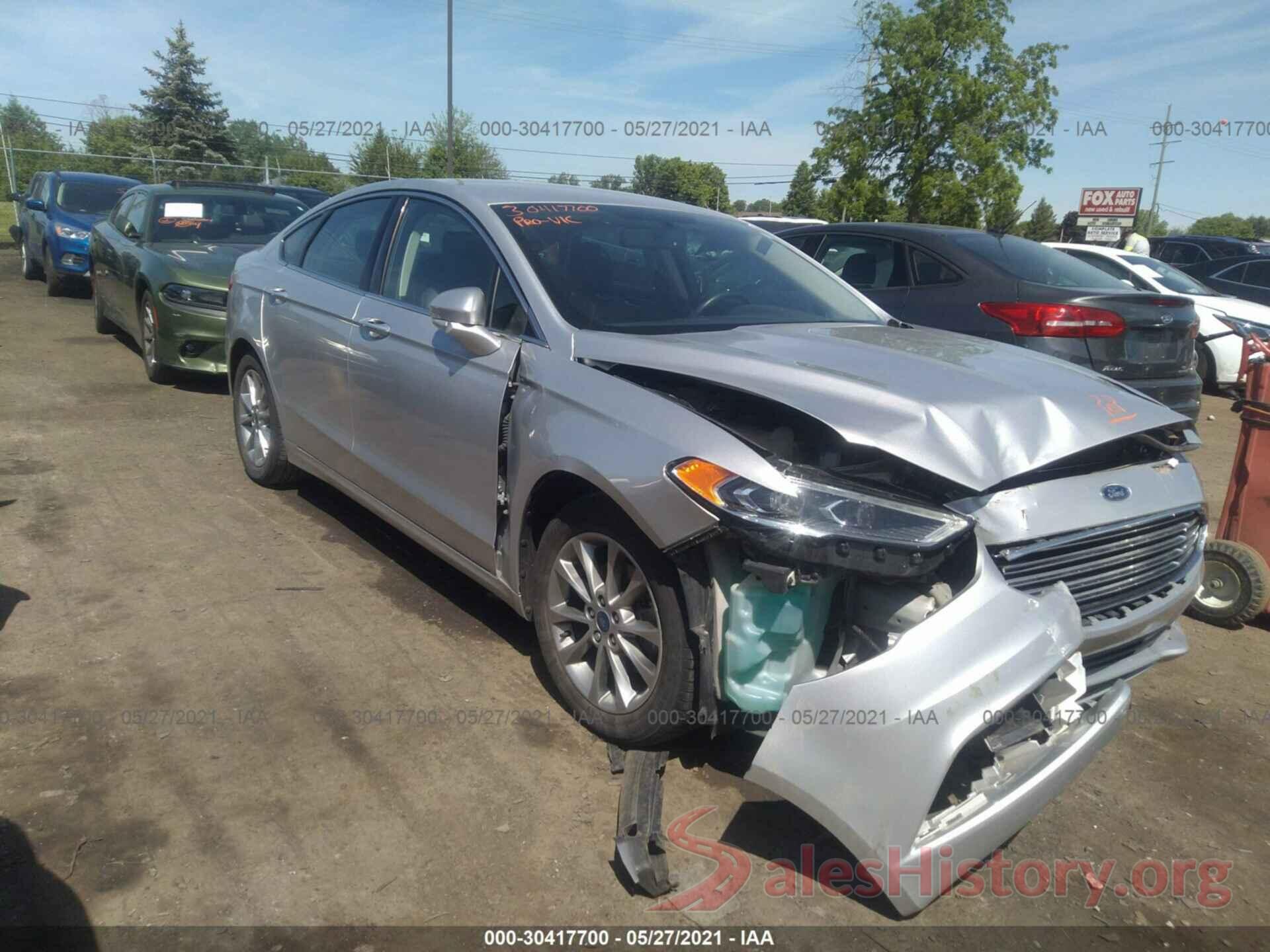 3FA6P0HD8HR396337 2017 FORD FUSION