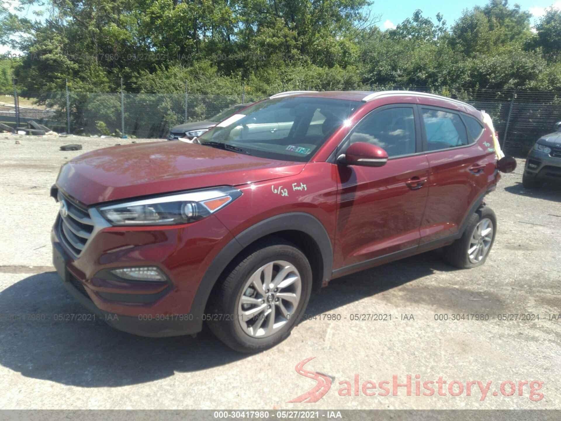 KM8J3CA44JU773560 2018 HYUNDAI TUCSON