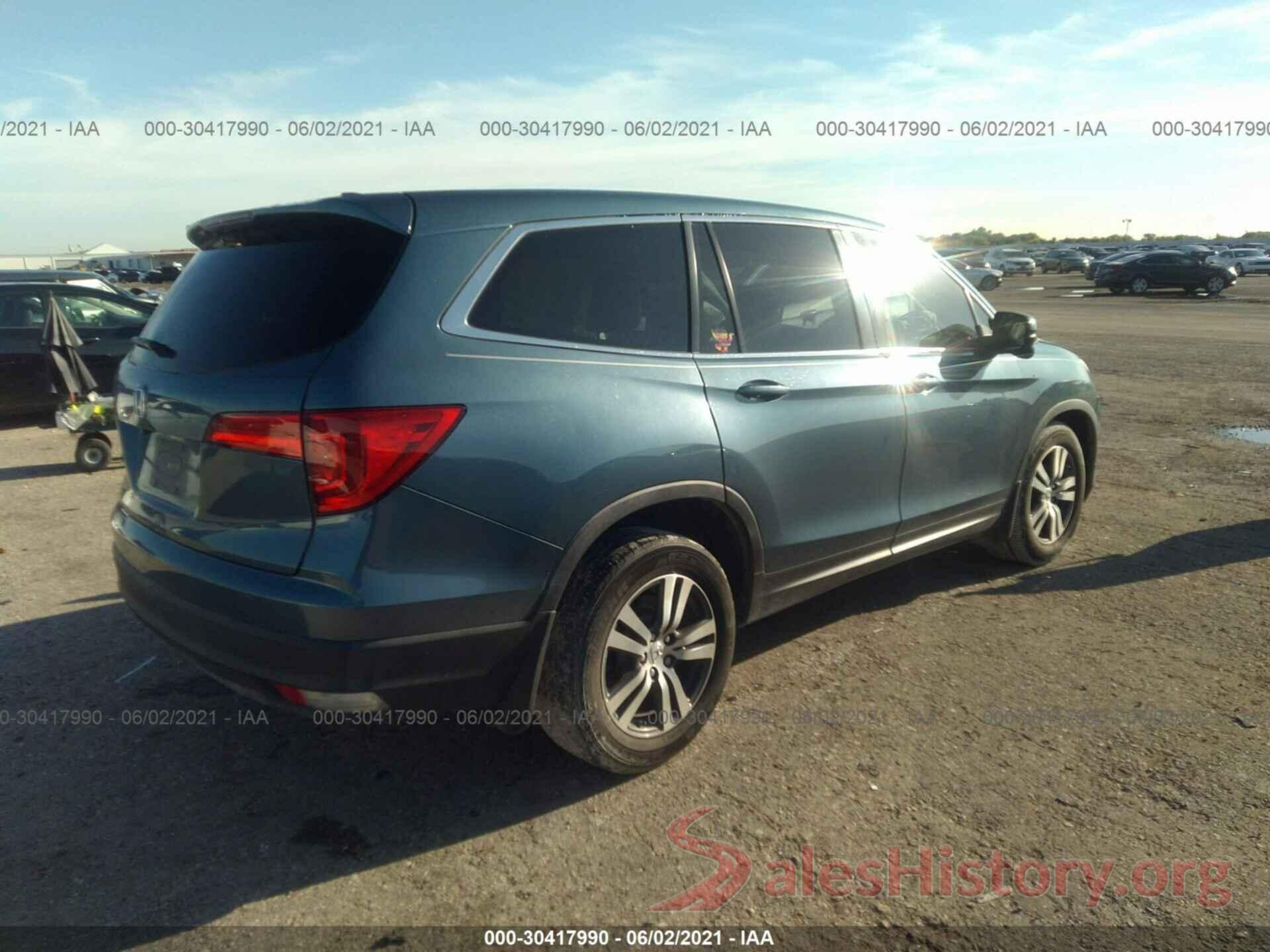 5FNYF5H76GB035363 2016 HONDA PILOT