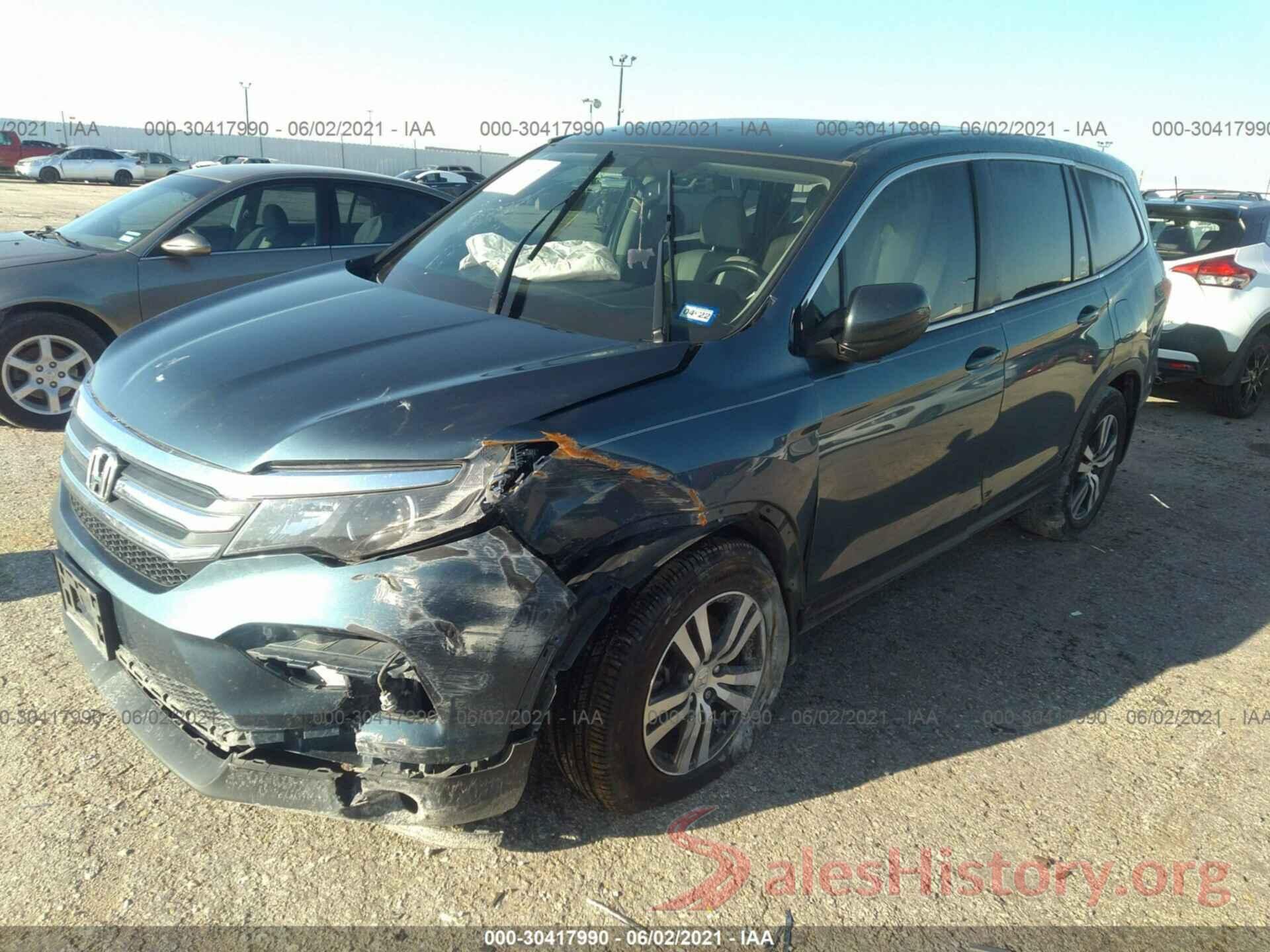 5FNYF5H76GB035363 2016 HONDA PILOT