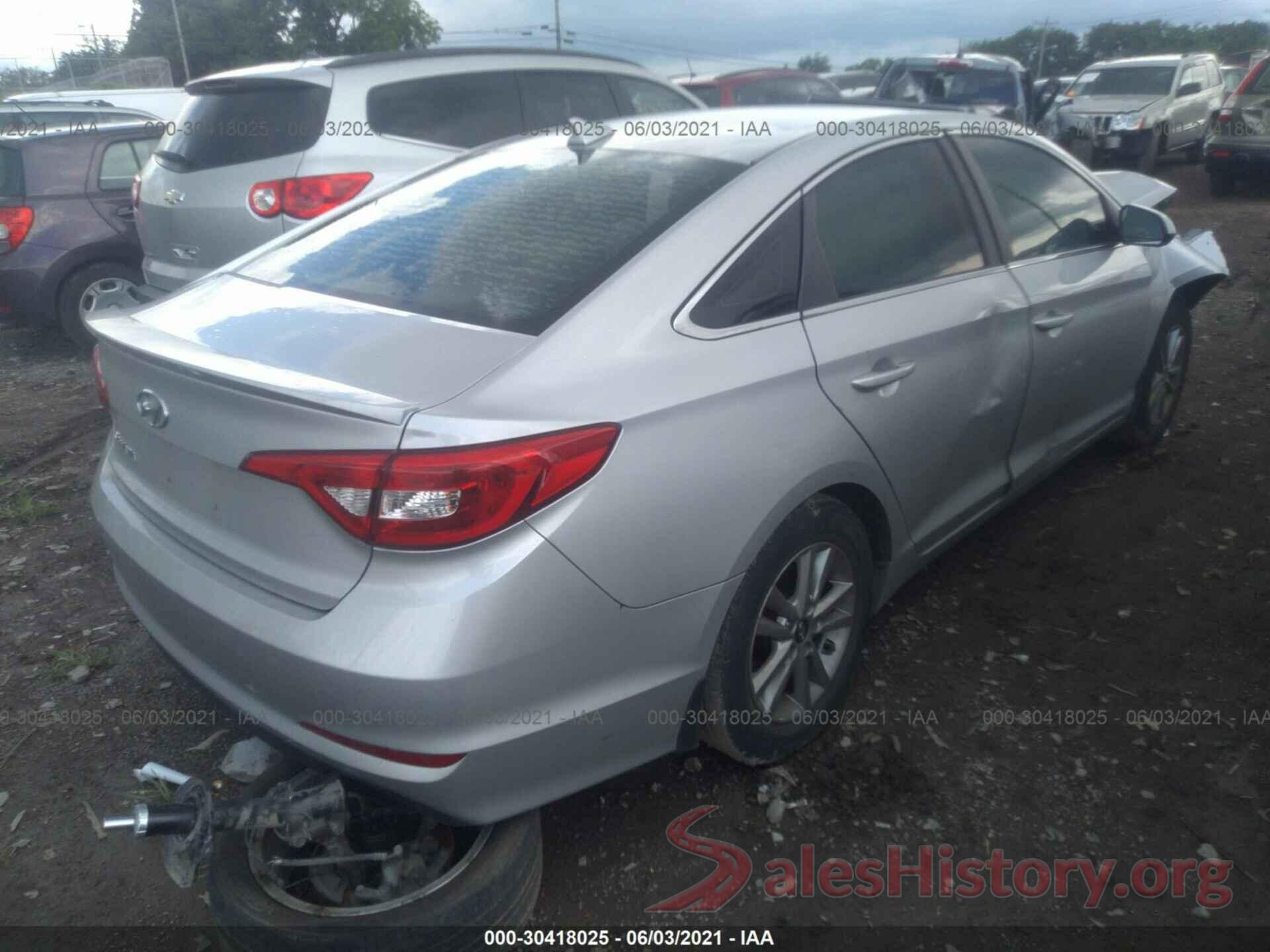 5NPE24AF0GH308065 2016 HYUNDAI SONATA