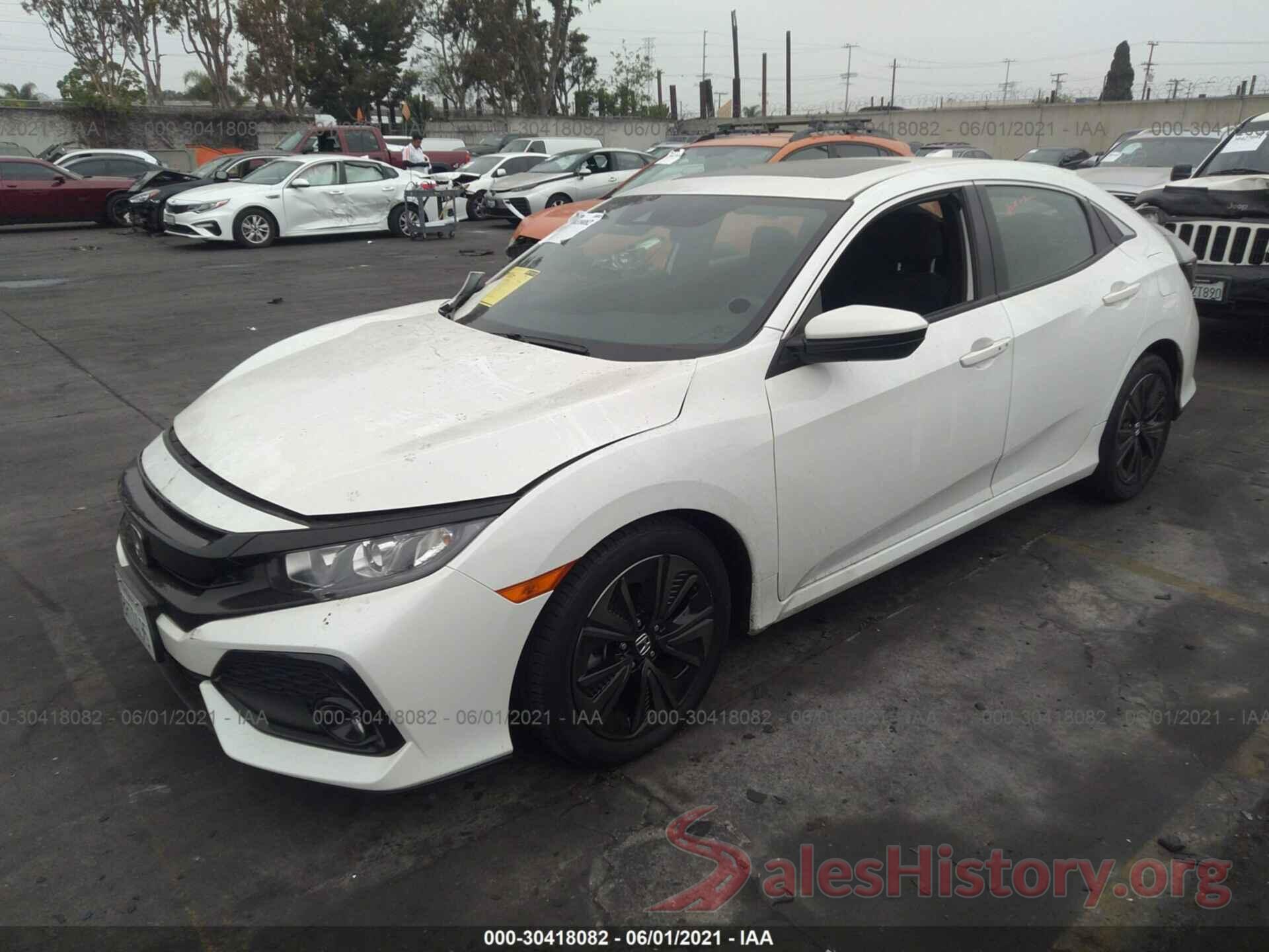 SHHFK7H67KU403739 2019 HONDA CIVIC HATCHBACK