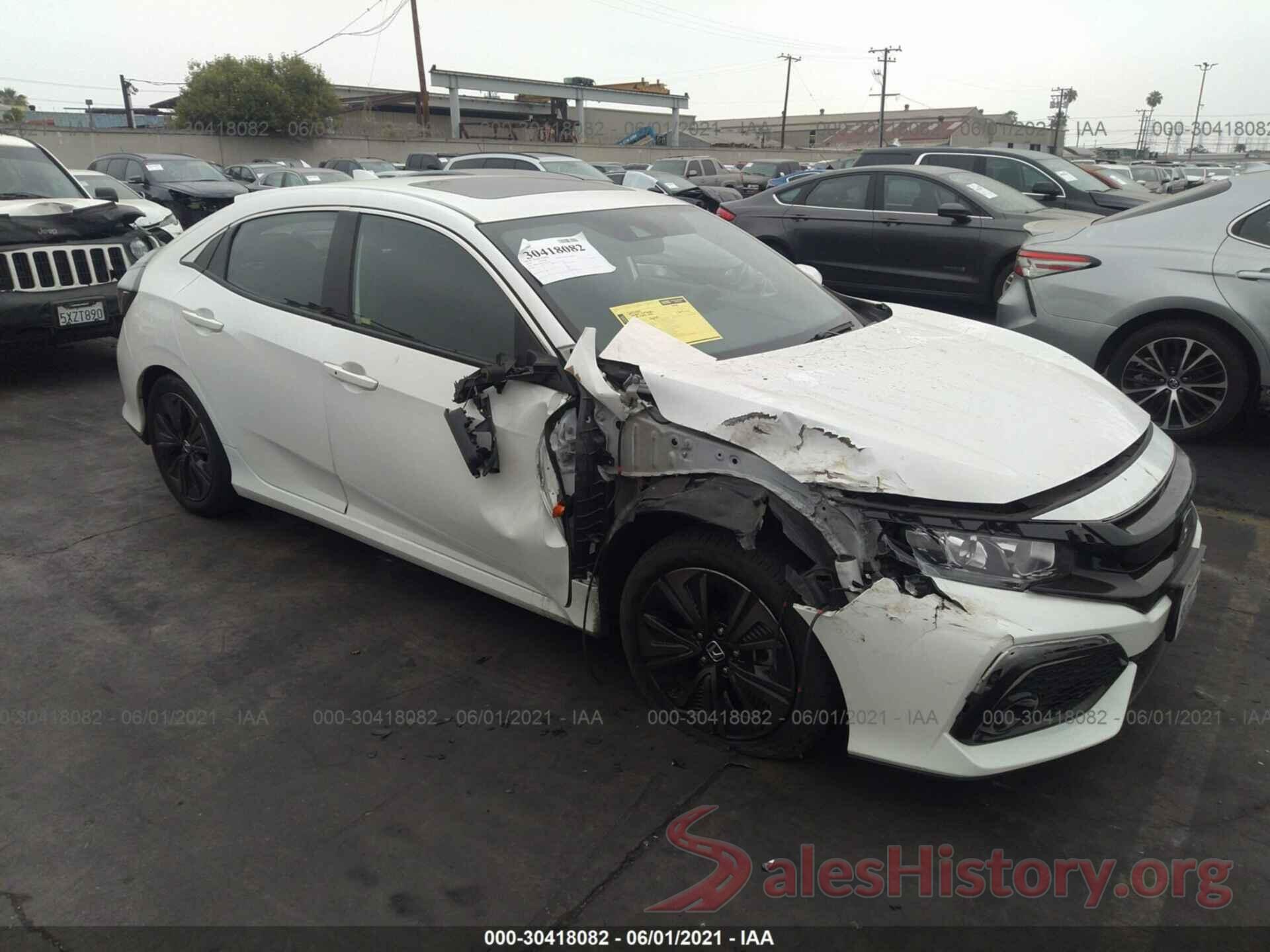 SHHFK7H67KU403739 2019 HONDA CIVIC HATCHBACK