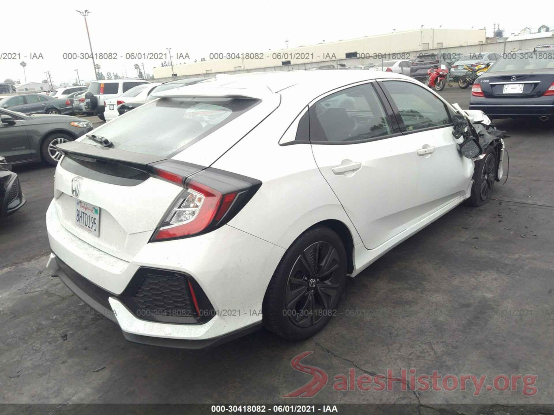 SHHFK7H67KU403739 2019 HONDA CIVIC HATCHBACK