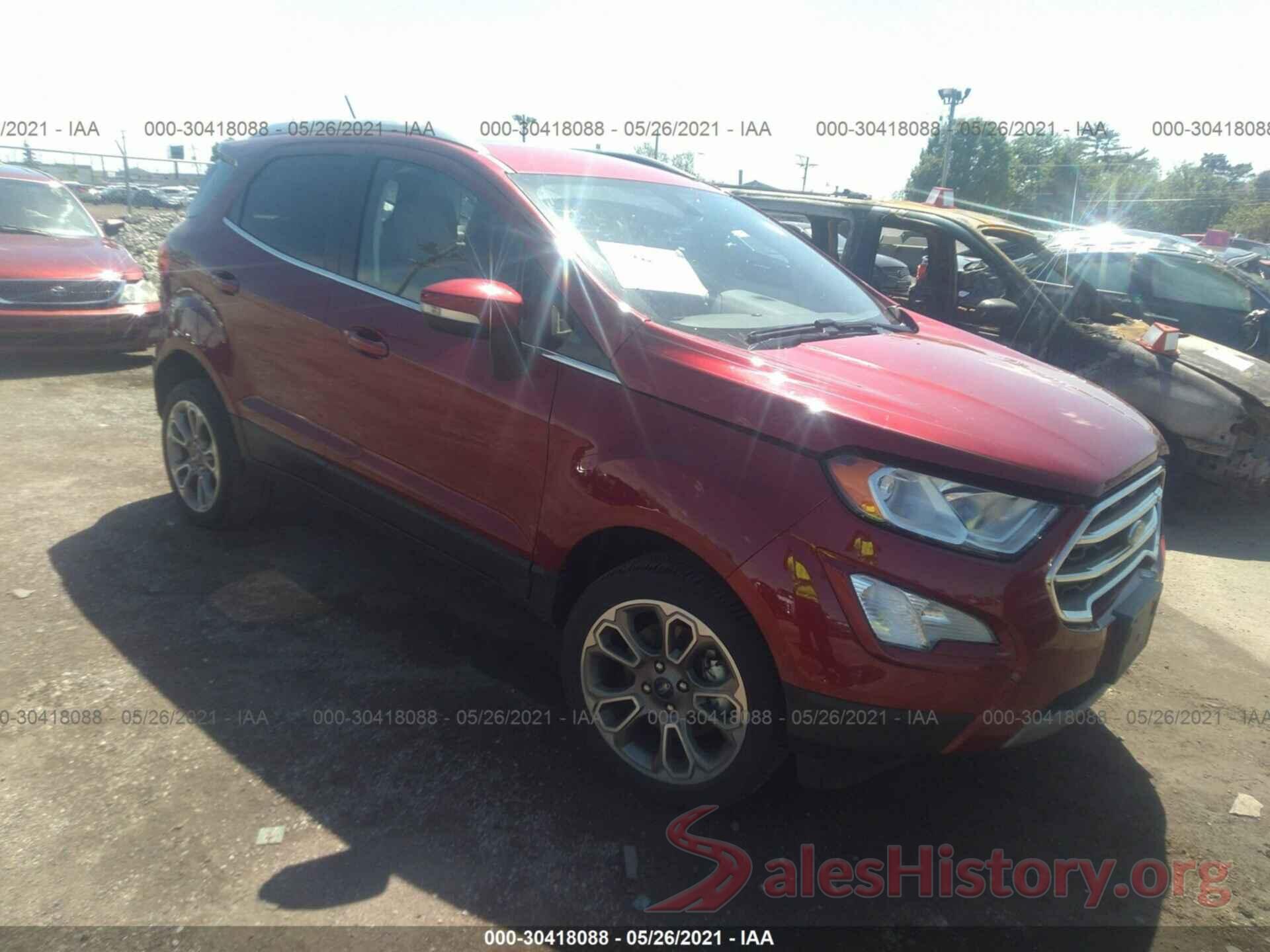 MAJ6S3KL9KC300401 2019 FORD ECOSPORT