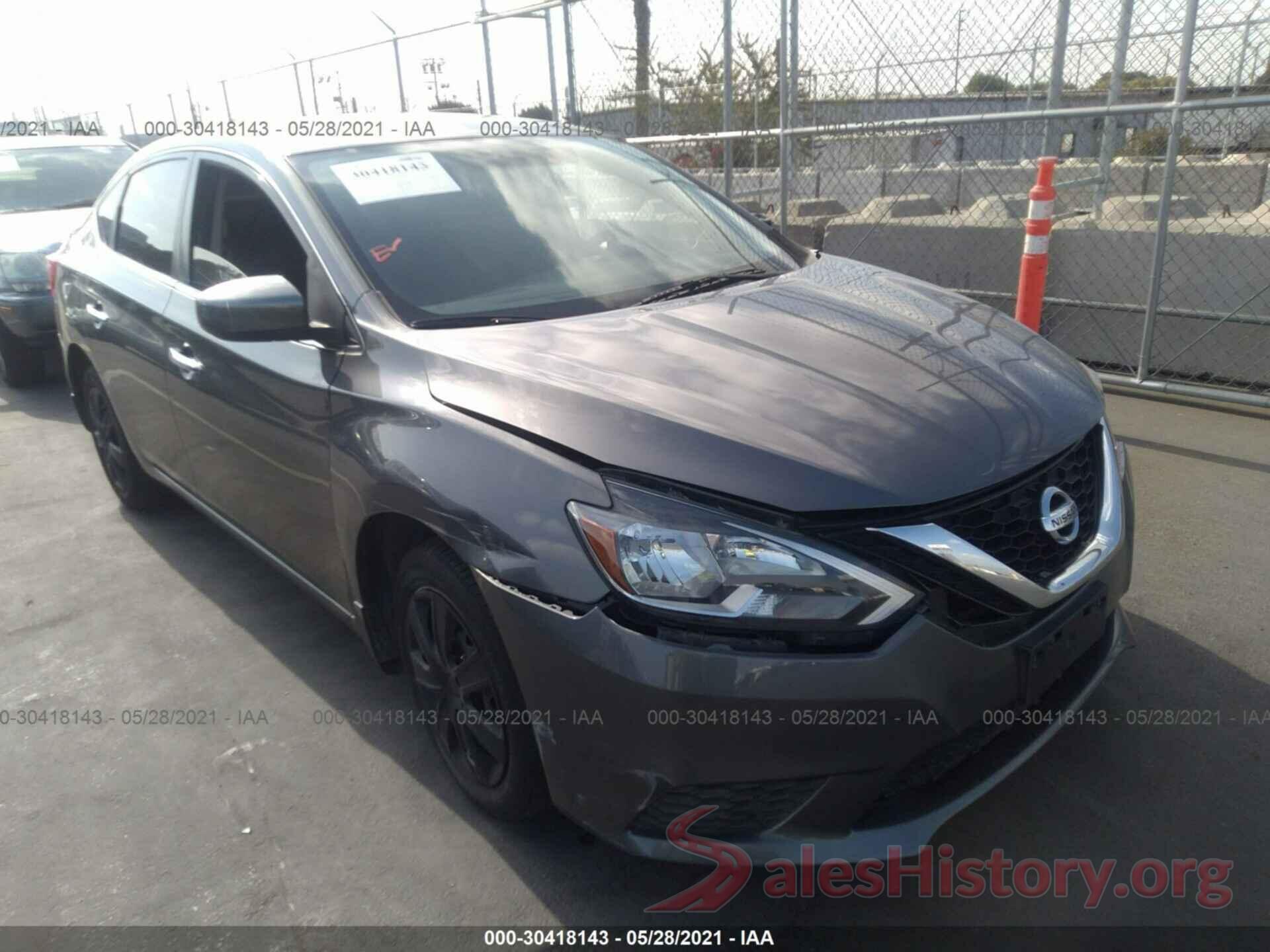 3N1AB7AP0GY264907 2016 NISSAN SENTRA