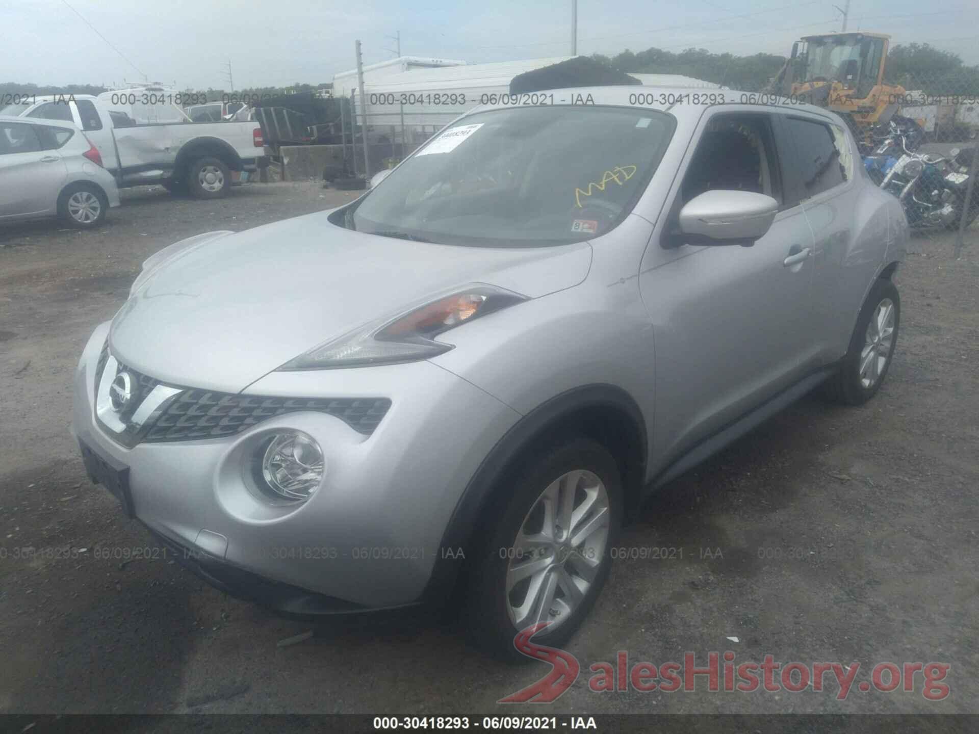 JN8AF5MV9GT658774 2016 NISSAN JUKE