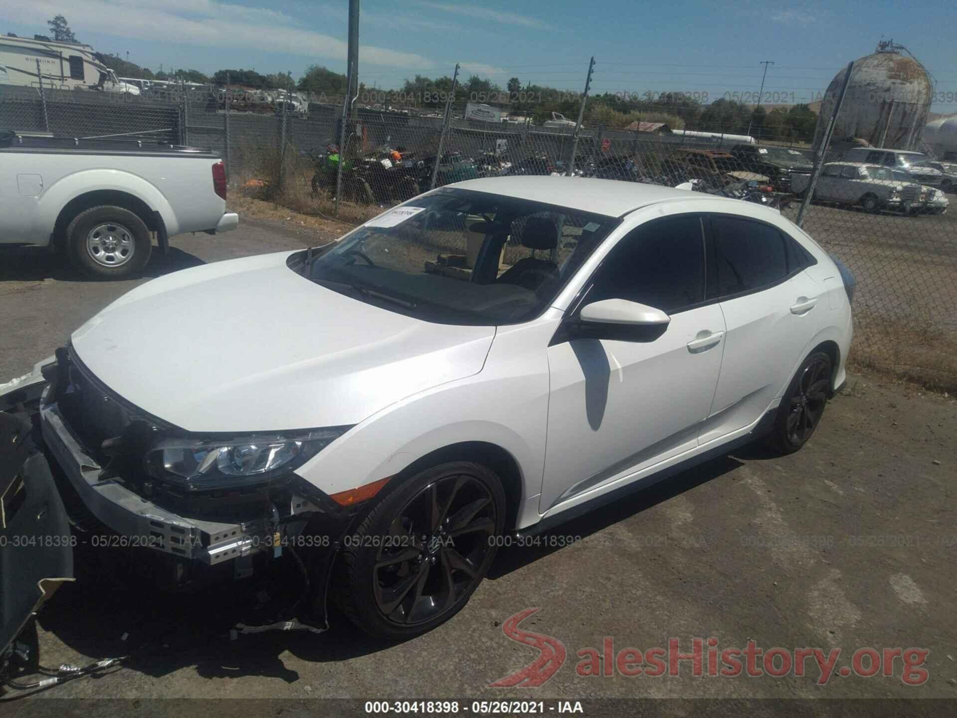 SHHFK7H4XKU414202 2019 HONDA CIVIC HATCHBACK