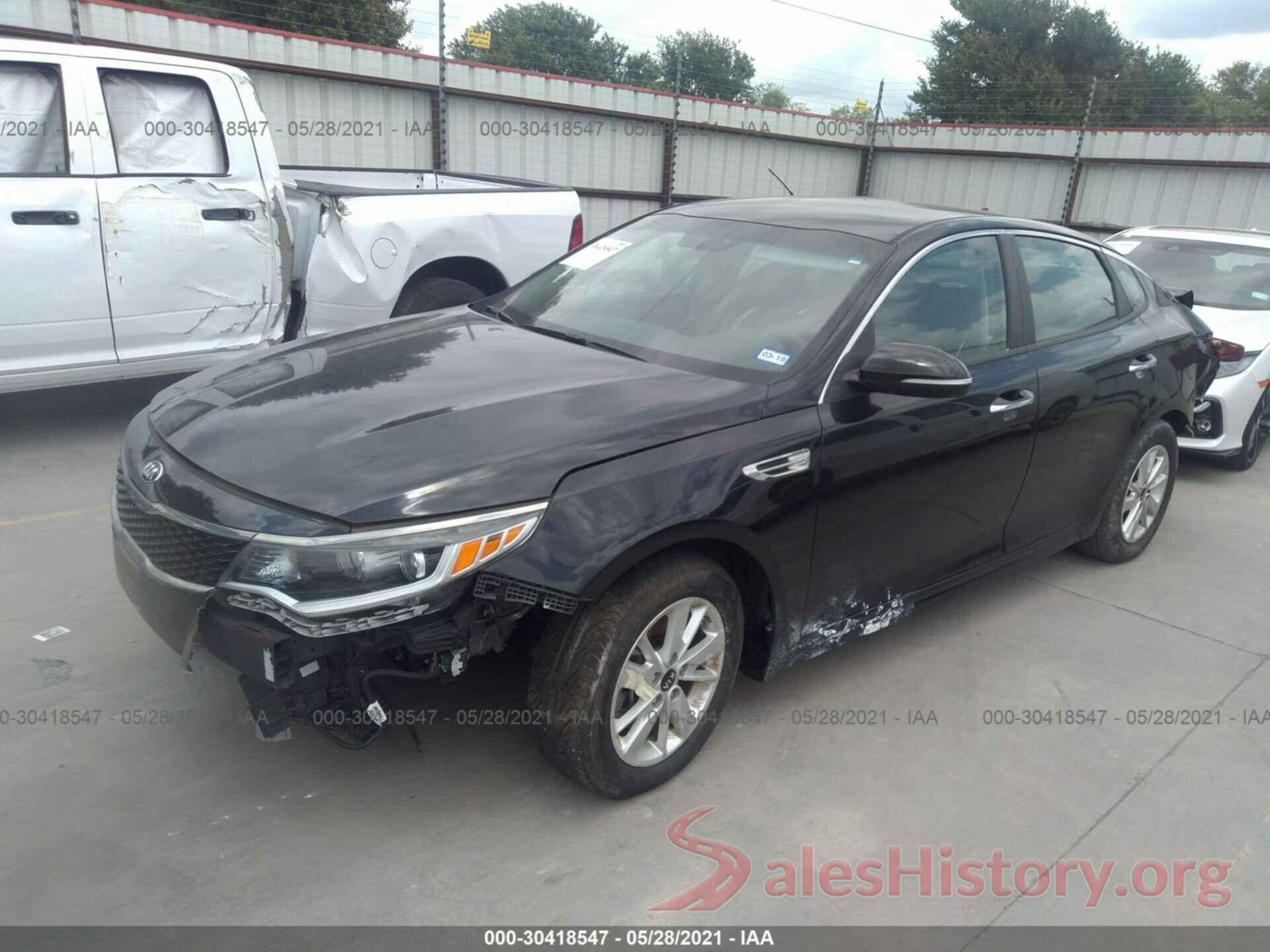 5XXGT4L33GG117504 2016 KIA OPTIMA