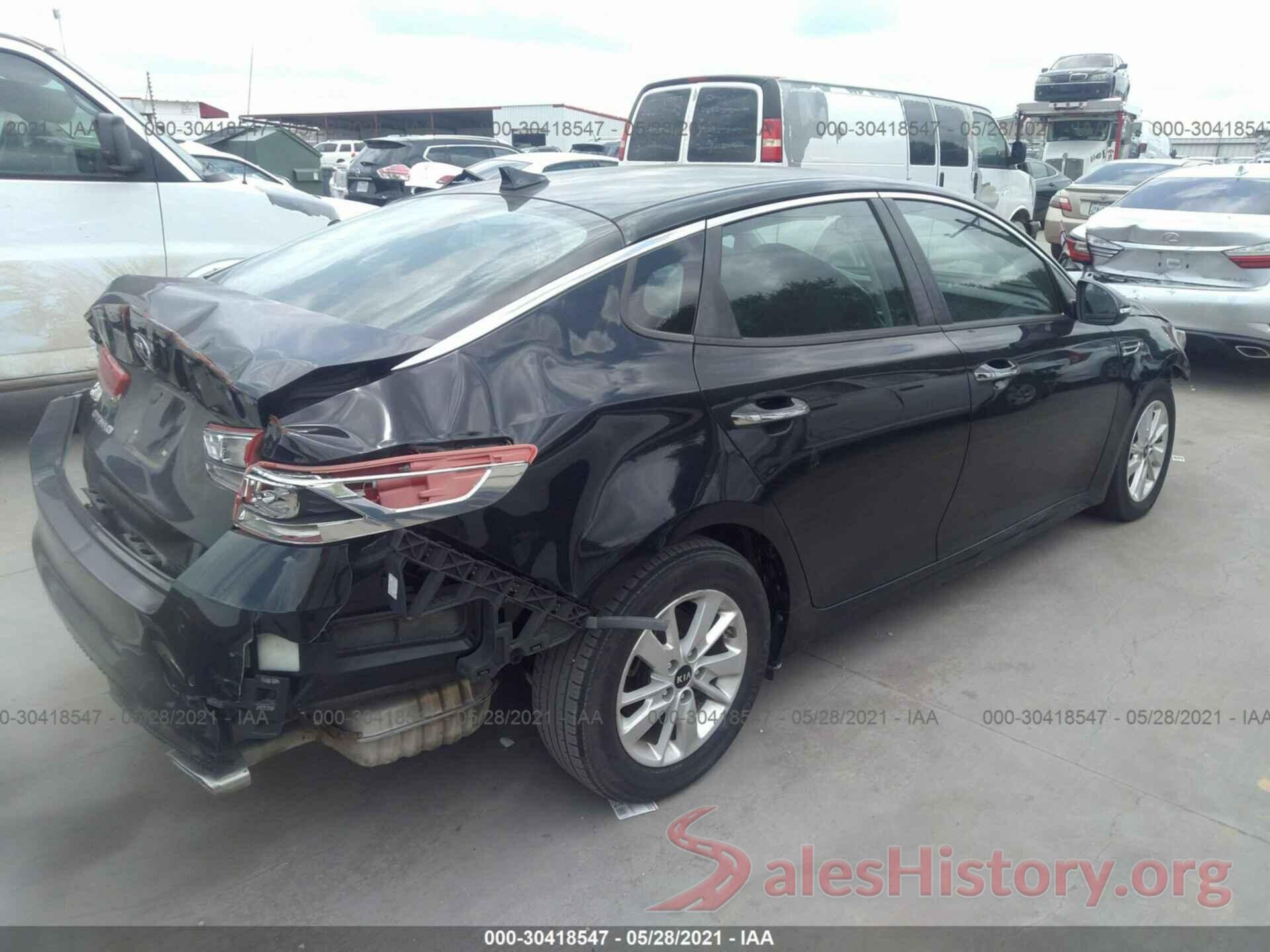 5XXGT4L33GG117504 2016 KIA OPTIMA