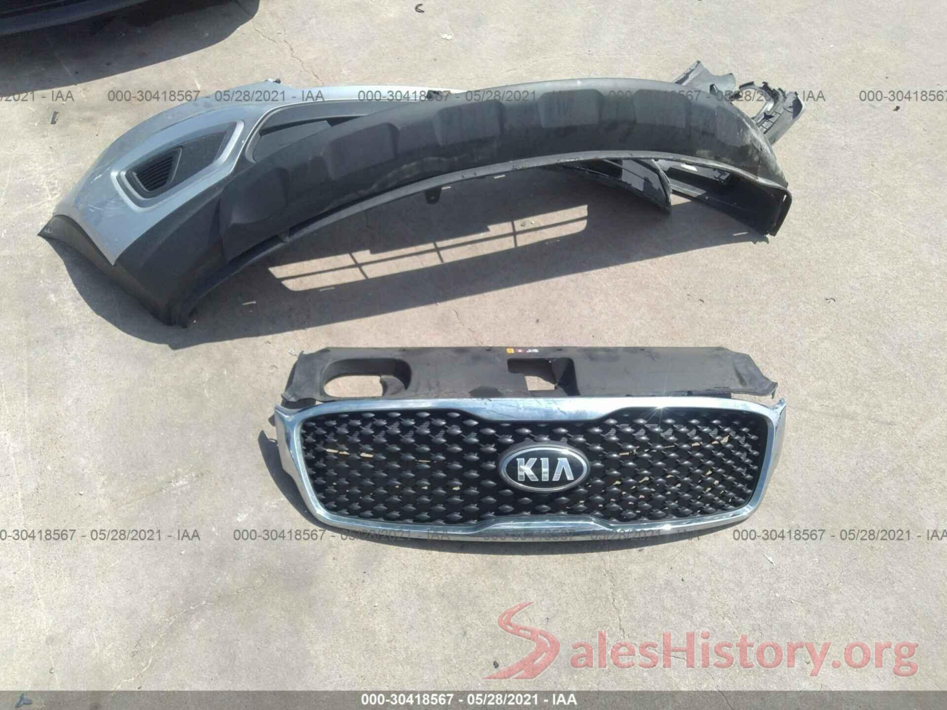 5XYPG4A3XJG384620 2018 KIA SORENTO