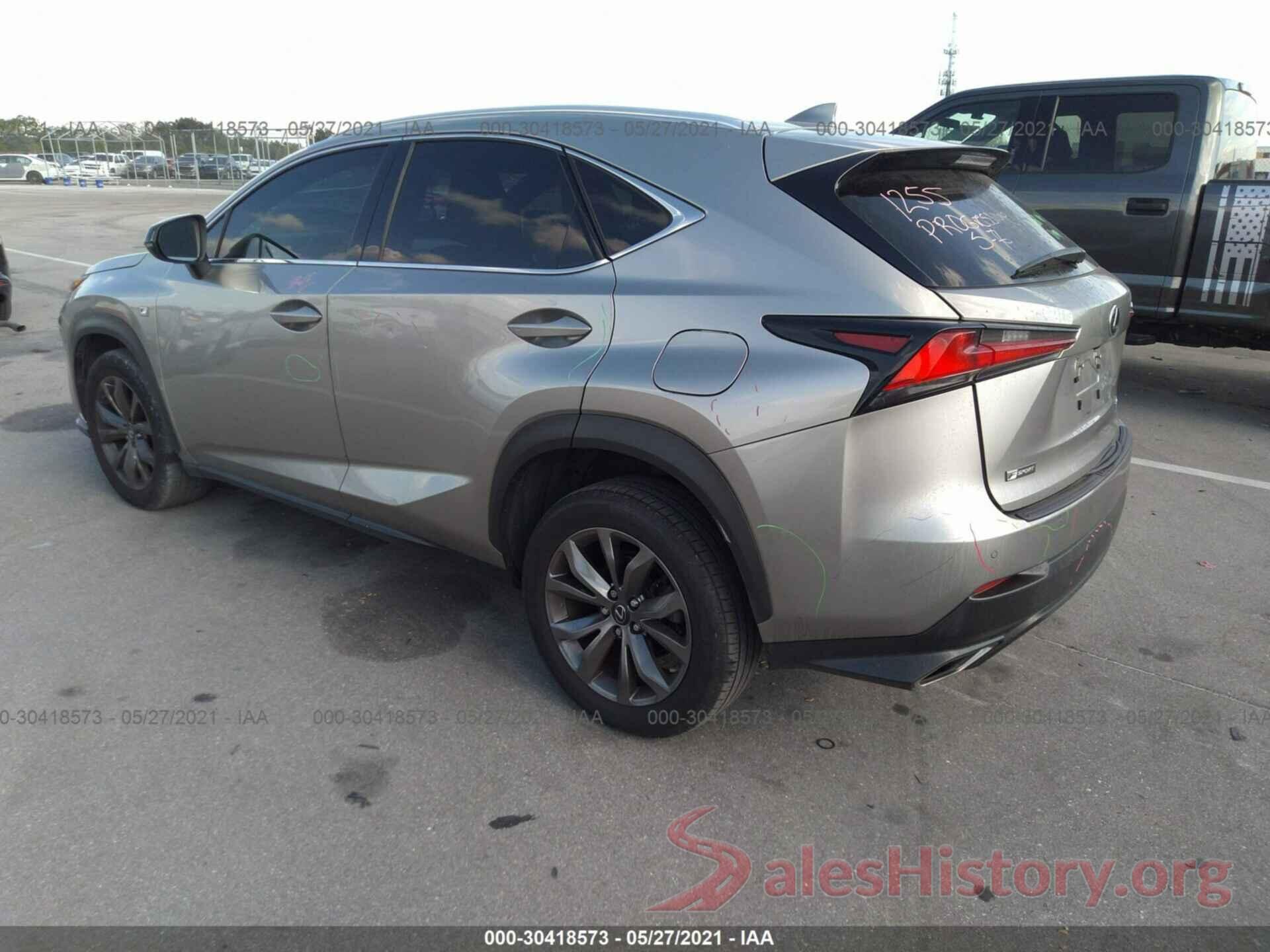 JTJYARBZ0K2122698 2019 LEXUS NX