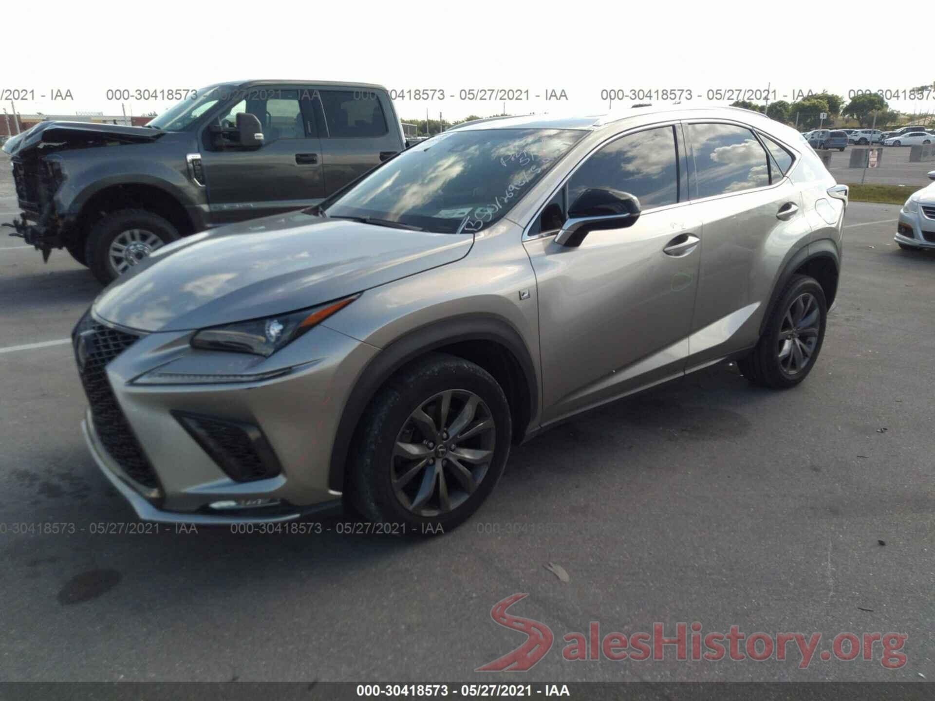 JTJYARBZ0K2122698 2019 LEXUS NX