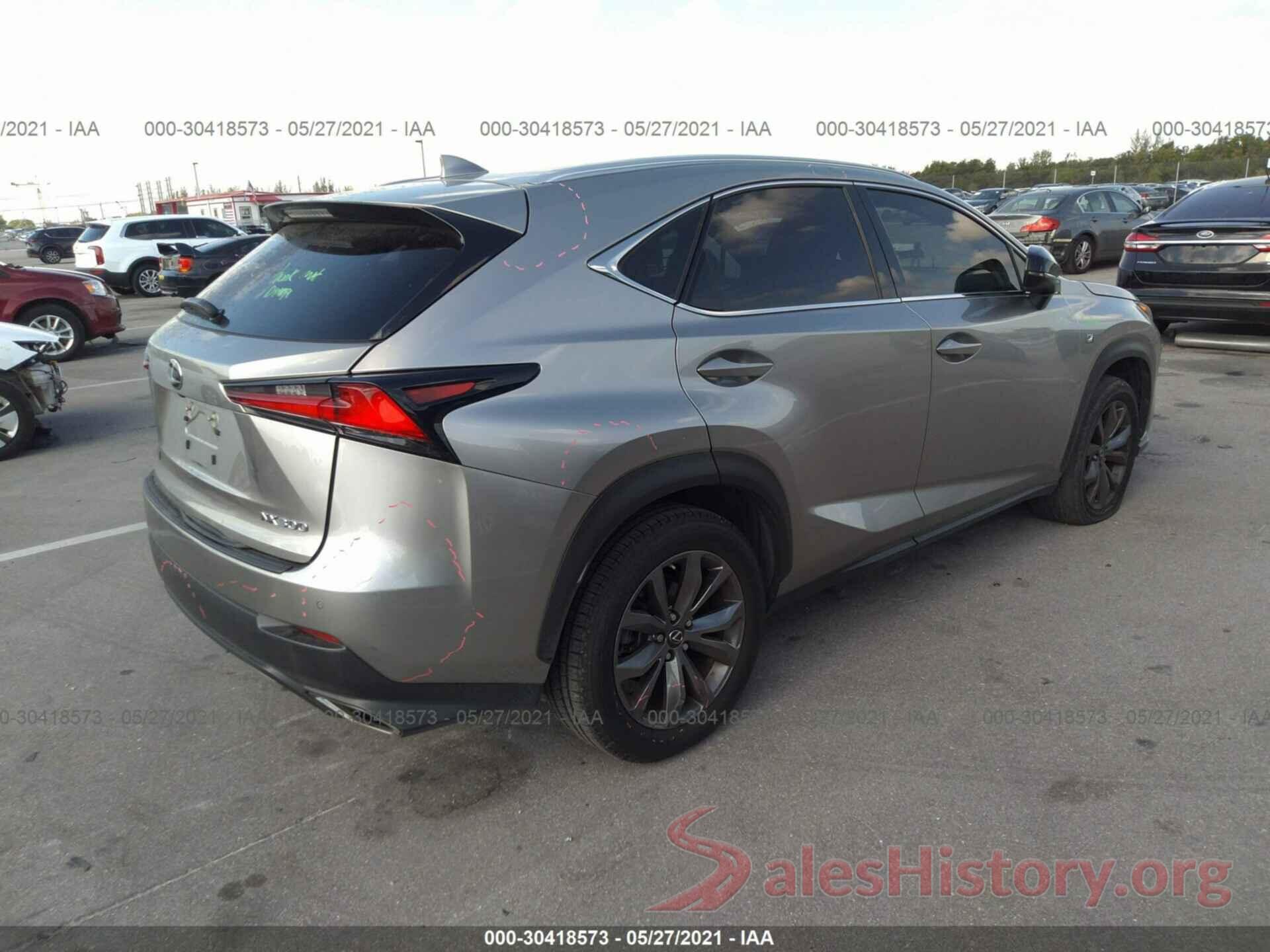 JTJYARBZ0K2122698 2019 LEXUS NX