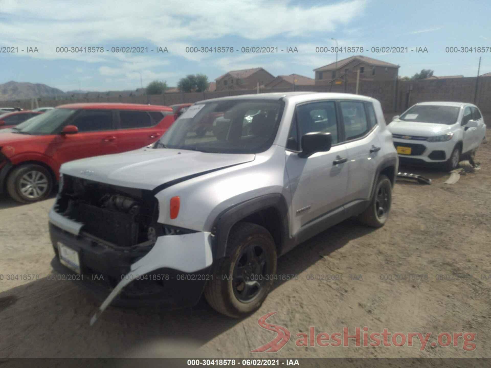 ZACCJBAW4GPC67753 2016 JEEP RENEGADE