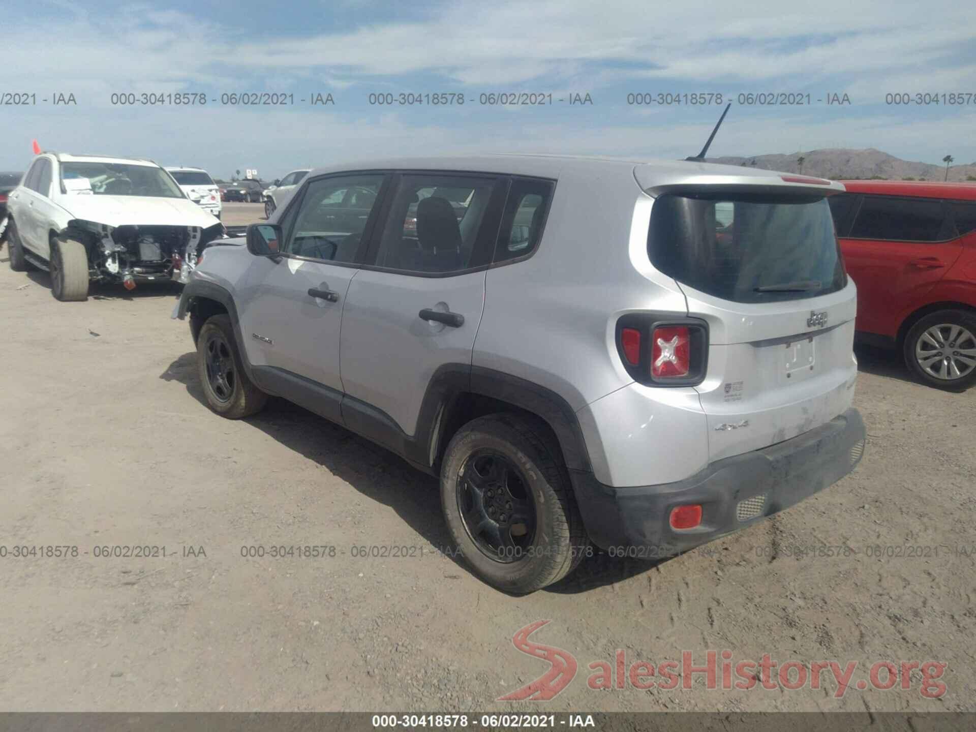 ZACCJBAW4GPC67753 2016 JEEP RENEGADE