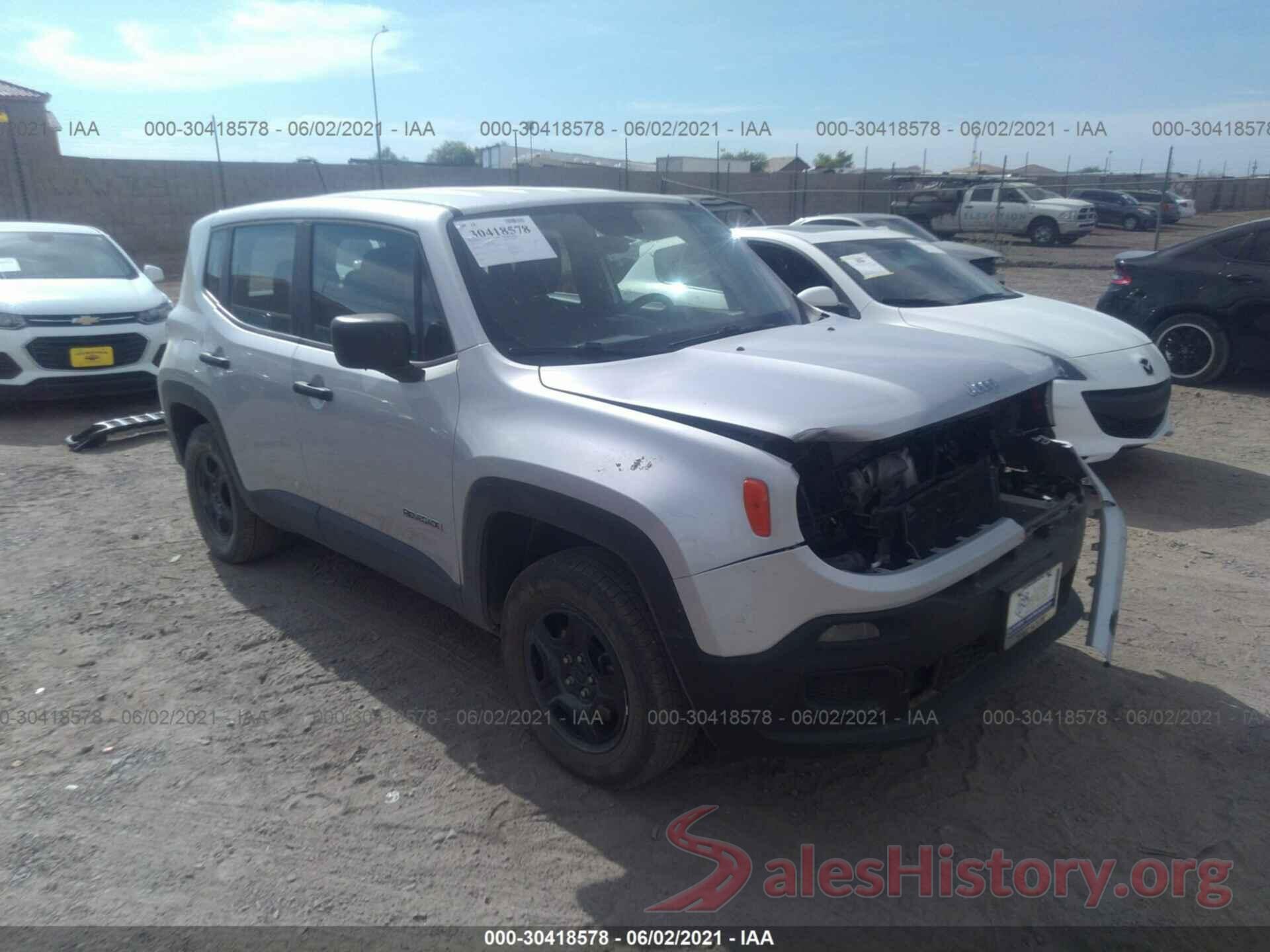 ZACCJBAW4GPC67753 2016 JEEP RENEGADE