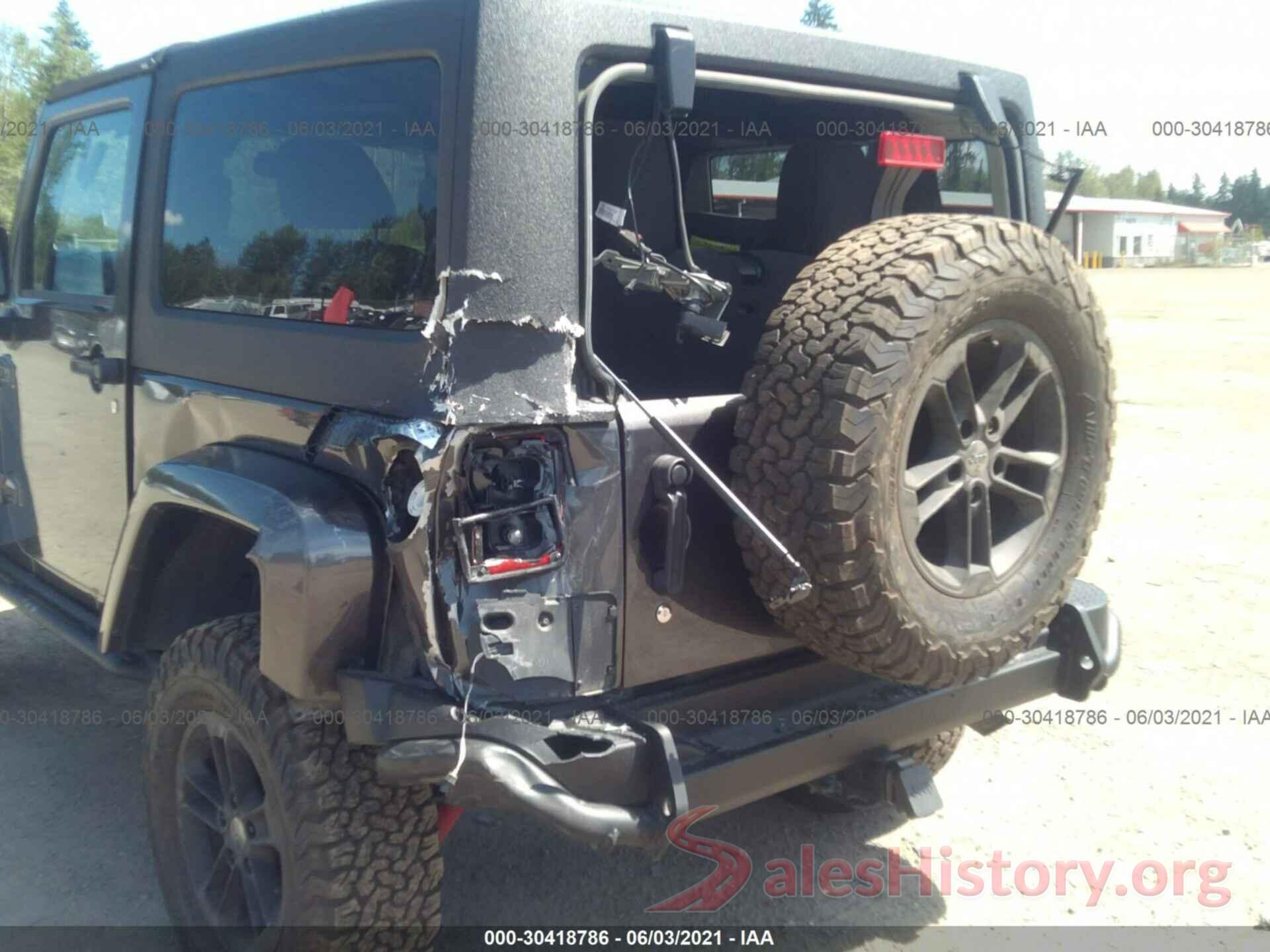 1C4AJWBG4HL596075 2017 JEEP WRANGLER