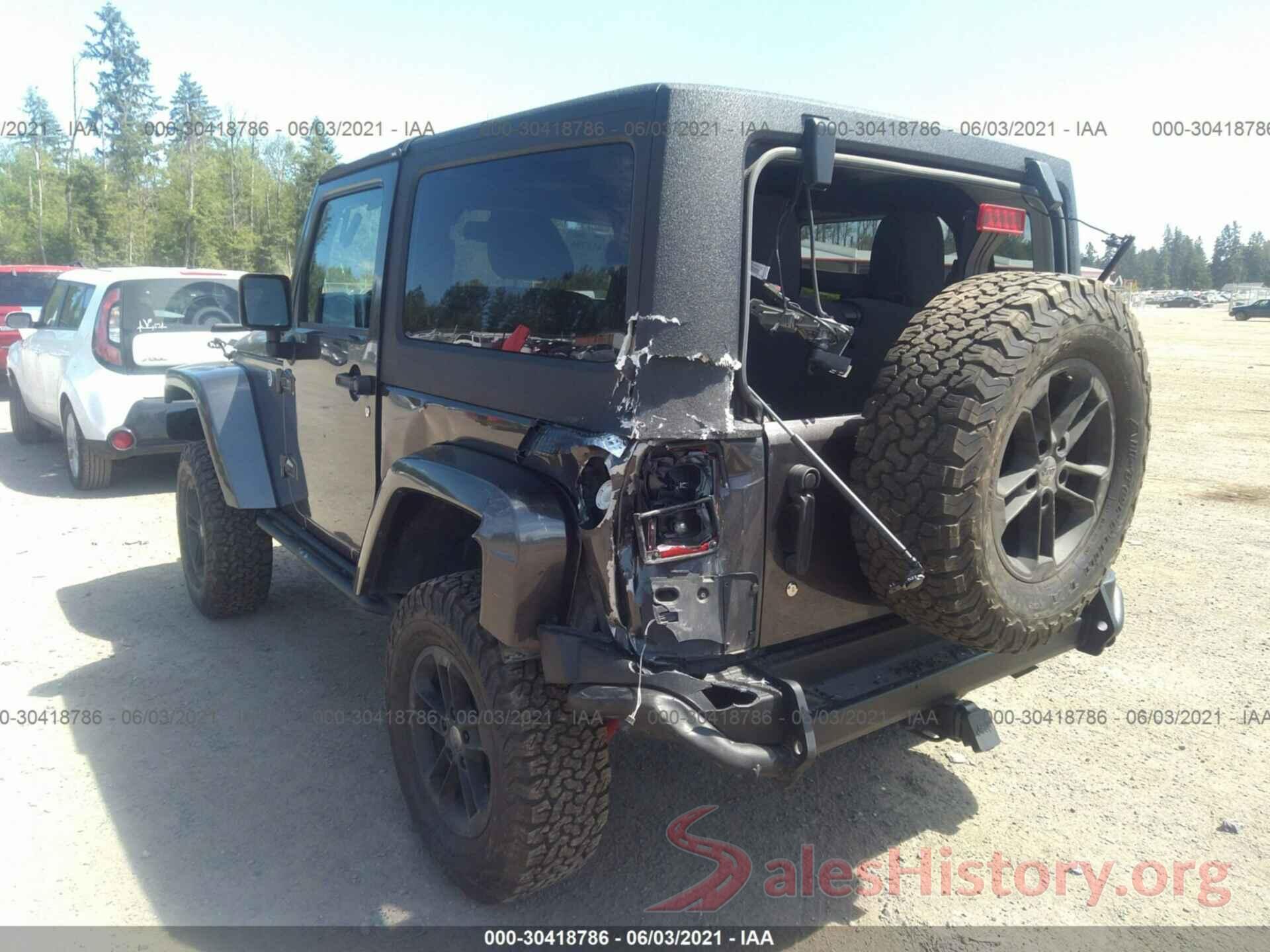 1C4AJWBG4HL596075 2017 JEEP WRANGLER