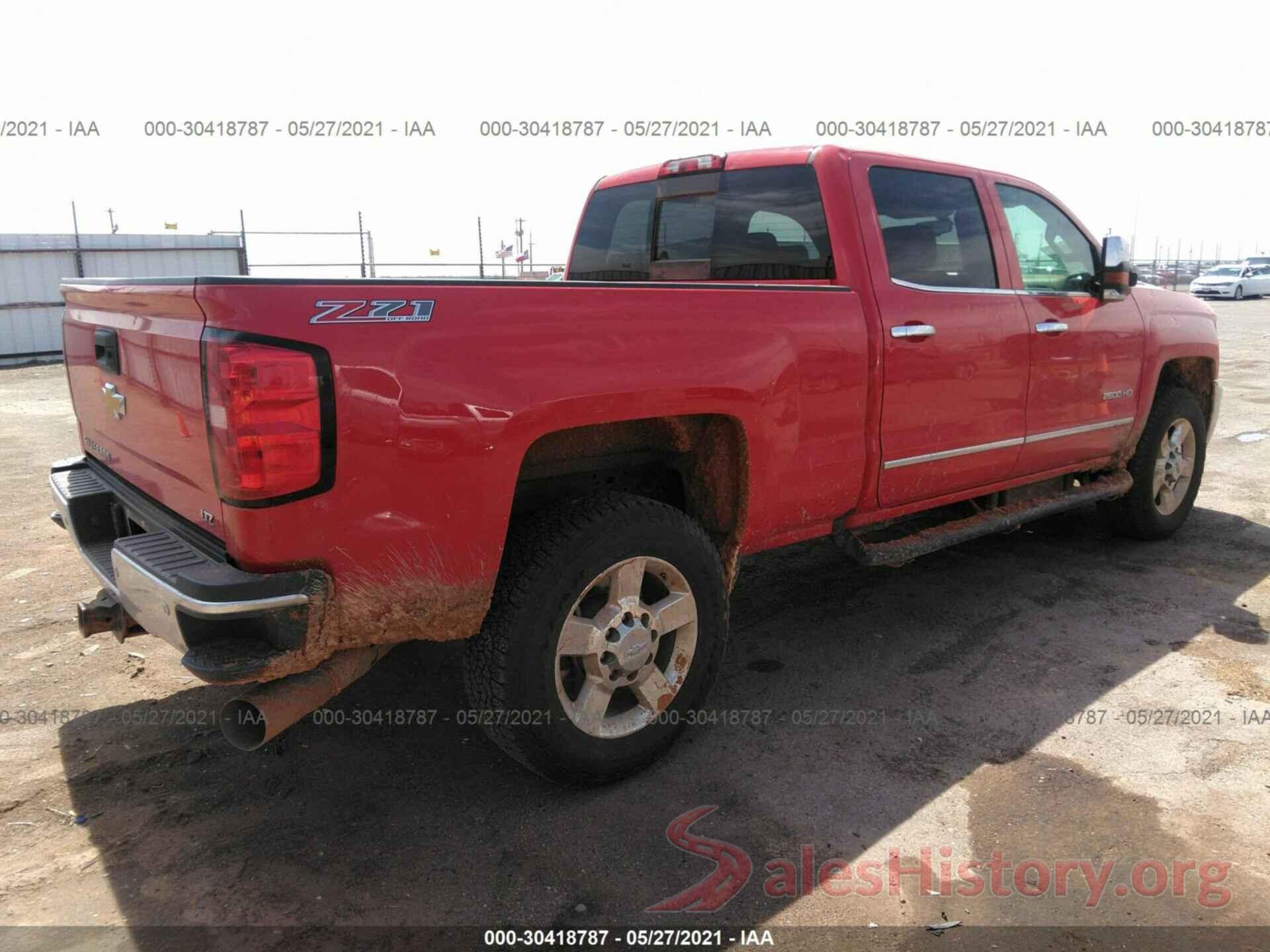 1GC1KWE8XGF284843 2016 CHEVROLET SILVERADO 2500HD