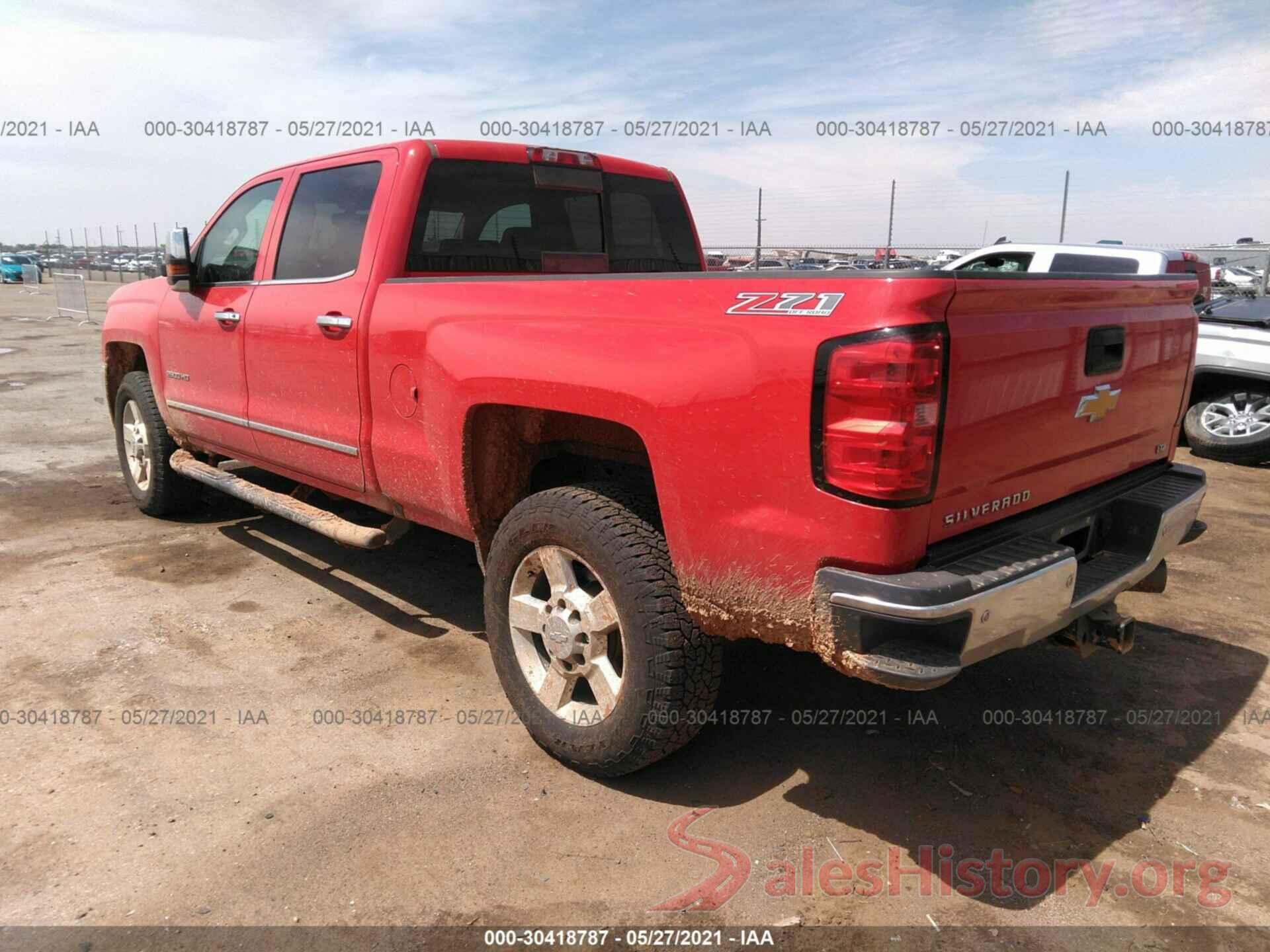 1GC1KWE8XGF284843 2016 CHEVROLET SILVERADO 2500HD