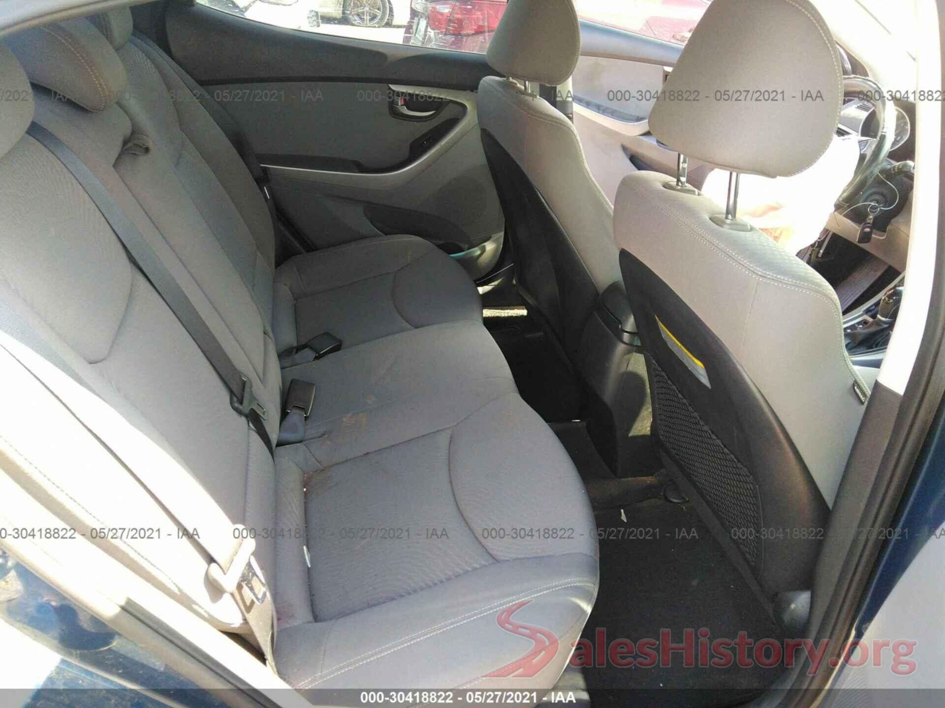 KMHDH4AE5GU543645 2016 HYUNDAI ELANTRA