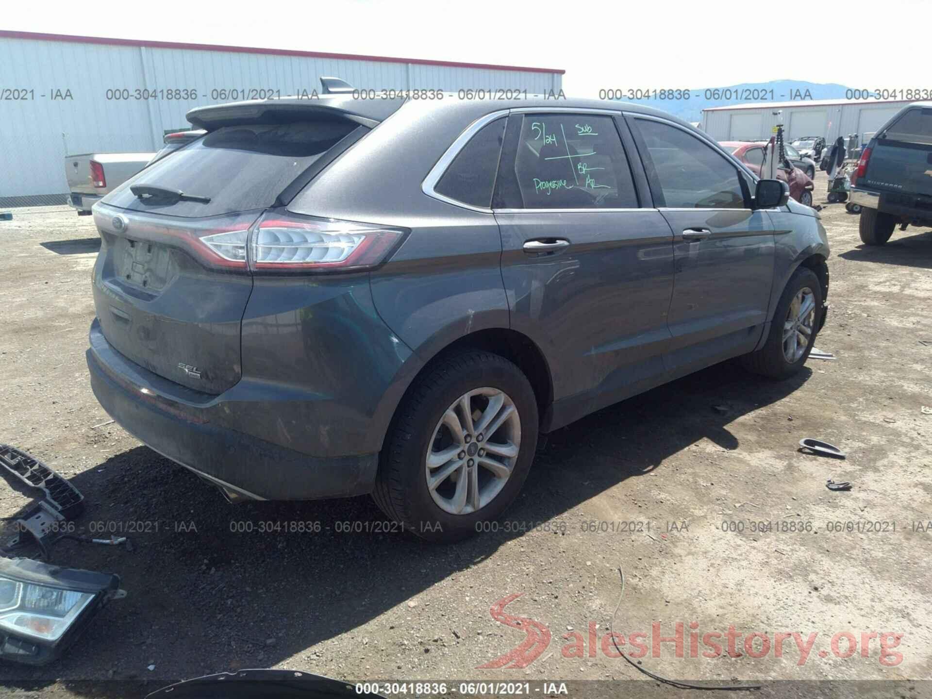 2FMPK4J80GBB00544 2016 FORD EDGE