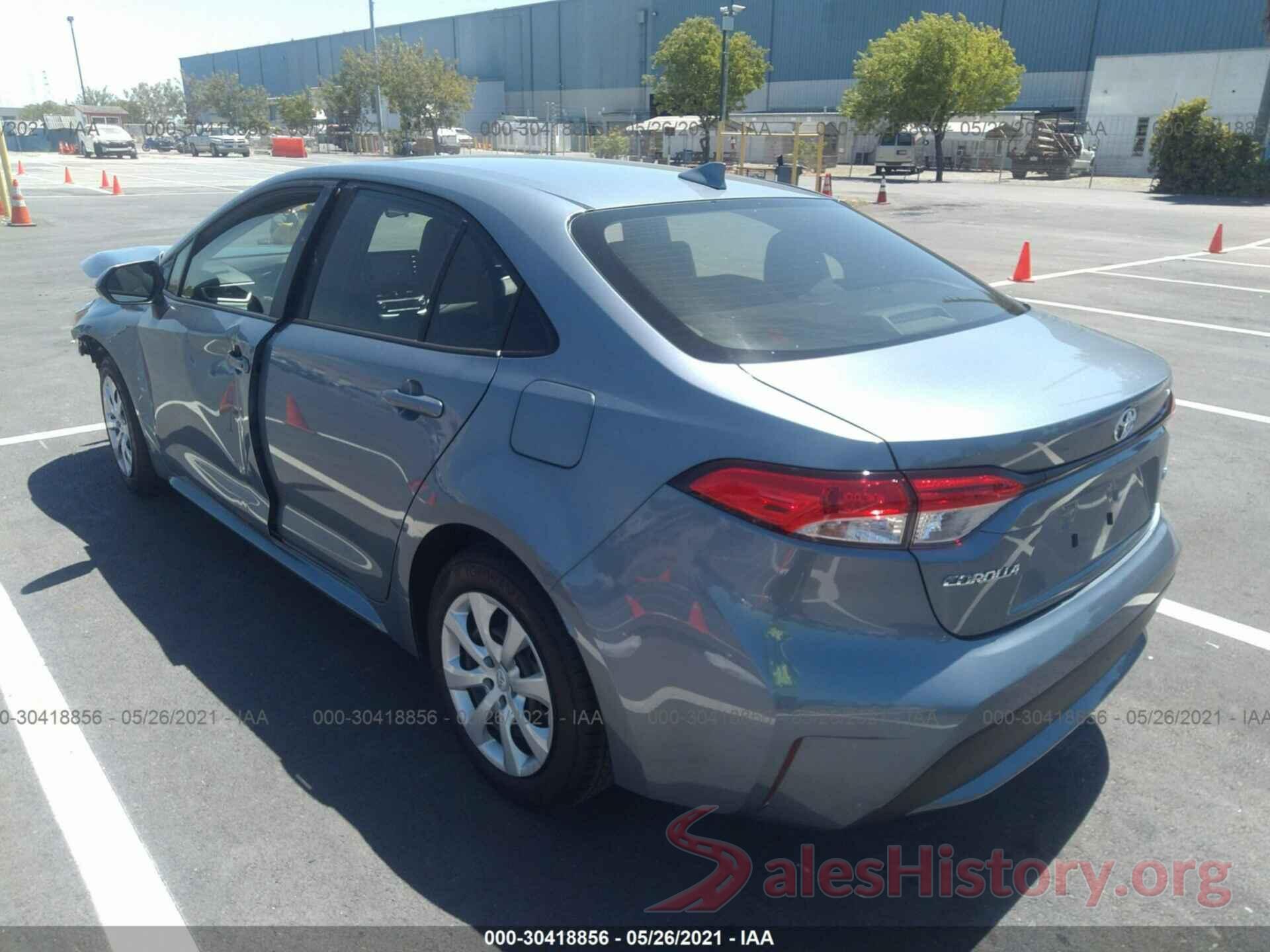 JTDEPMAE5MJ173628 2021 TOYOTA COROLLA