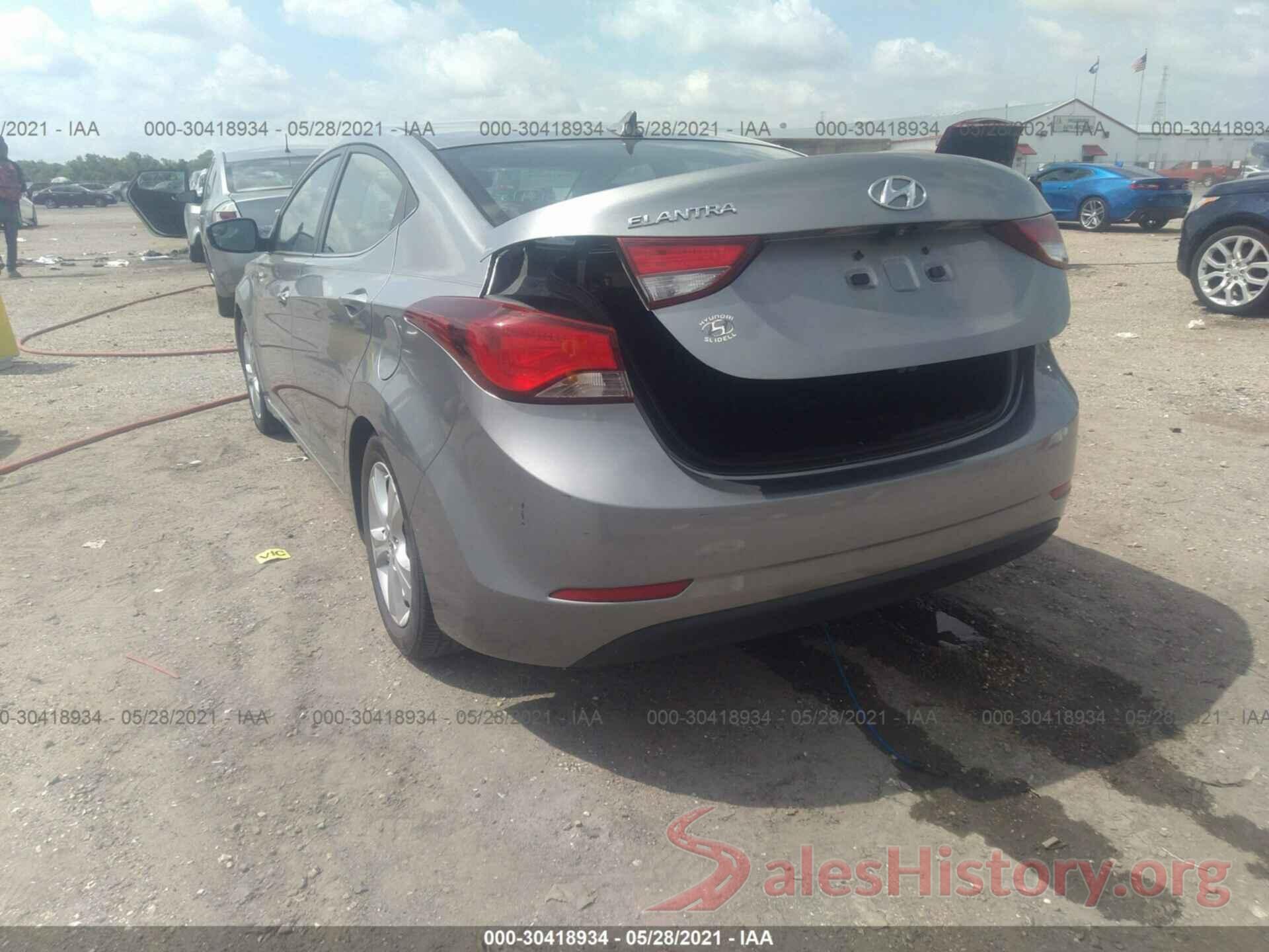 KMHDH4AE6GU506474 2016 HYUNDAI ELANTRA