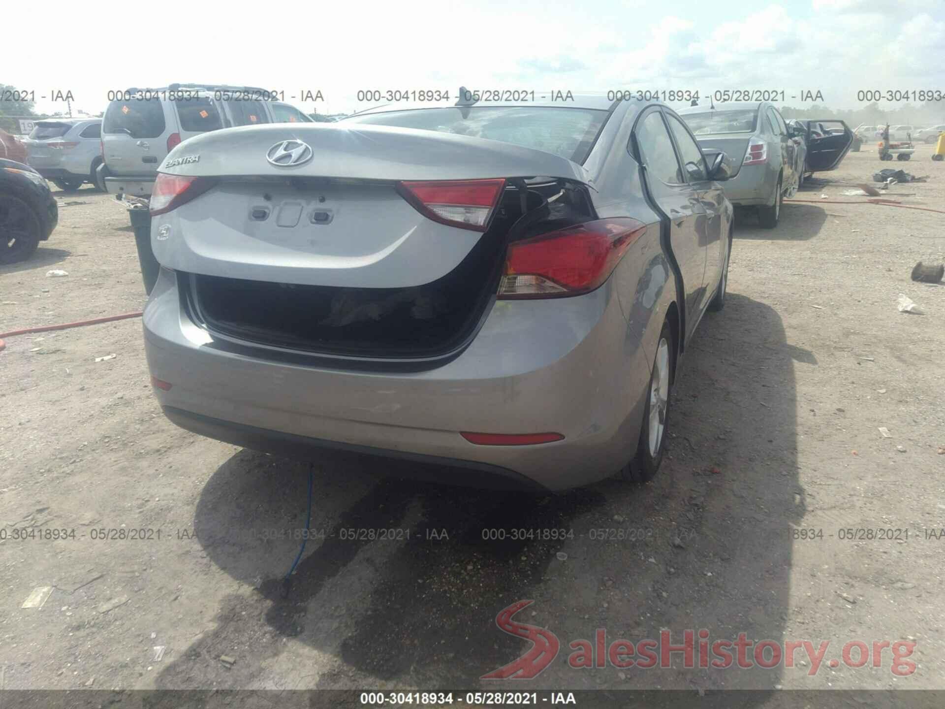 KMHDH4AE6GU506474 2016 HYUNDAI ELANTRA