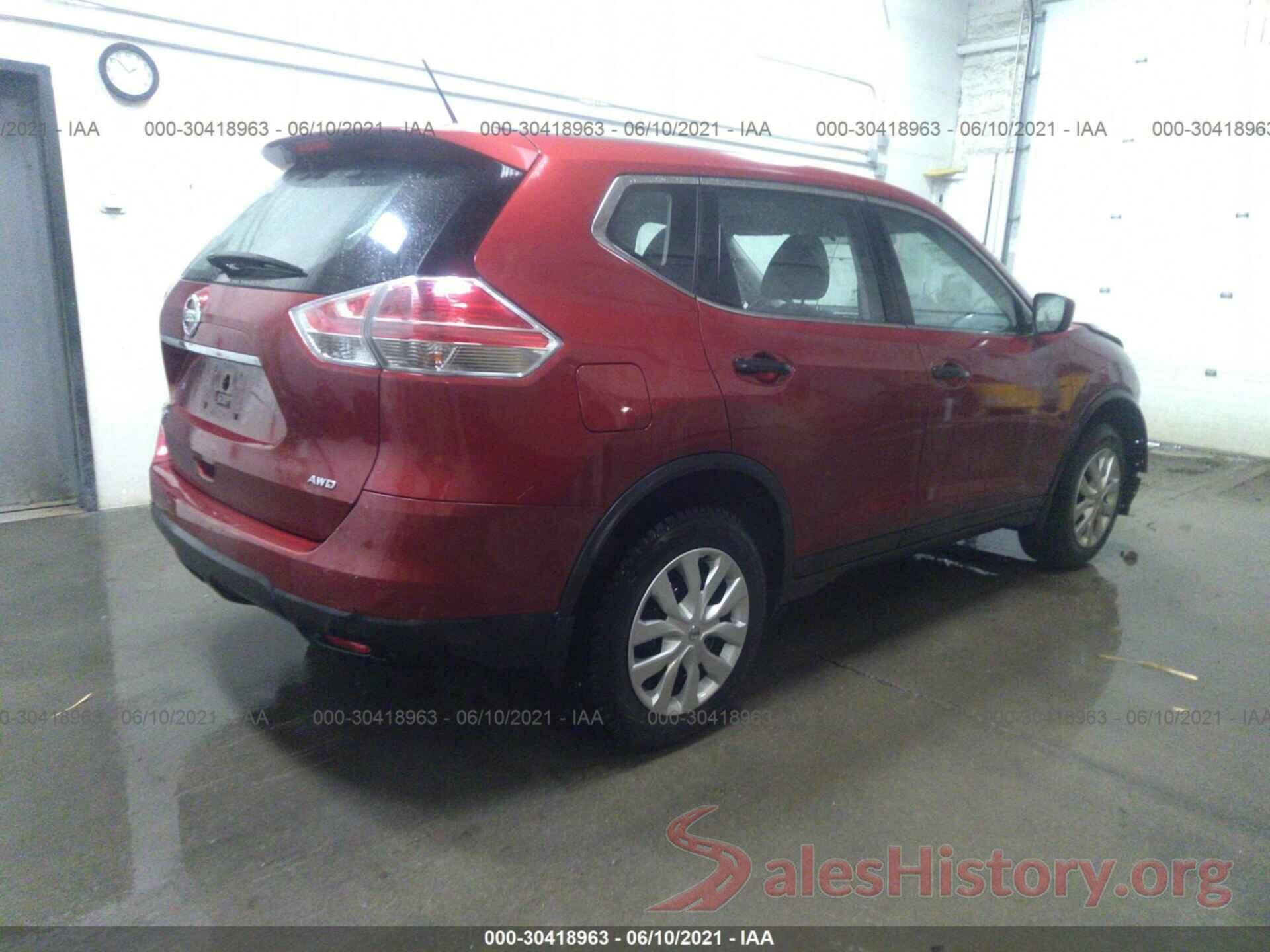 JN8AT2MVXGW149864 2016 NISSAN ROGUE