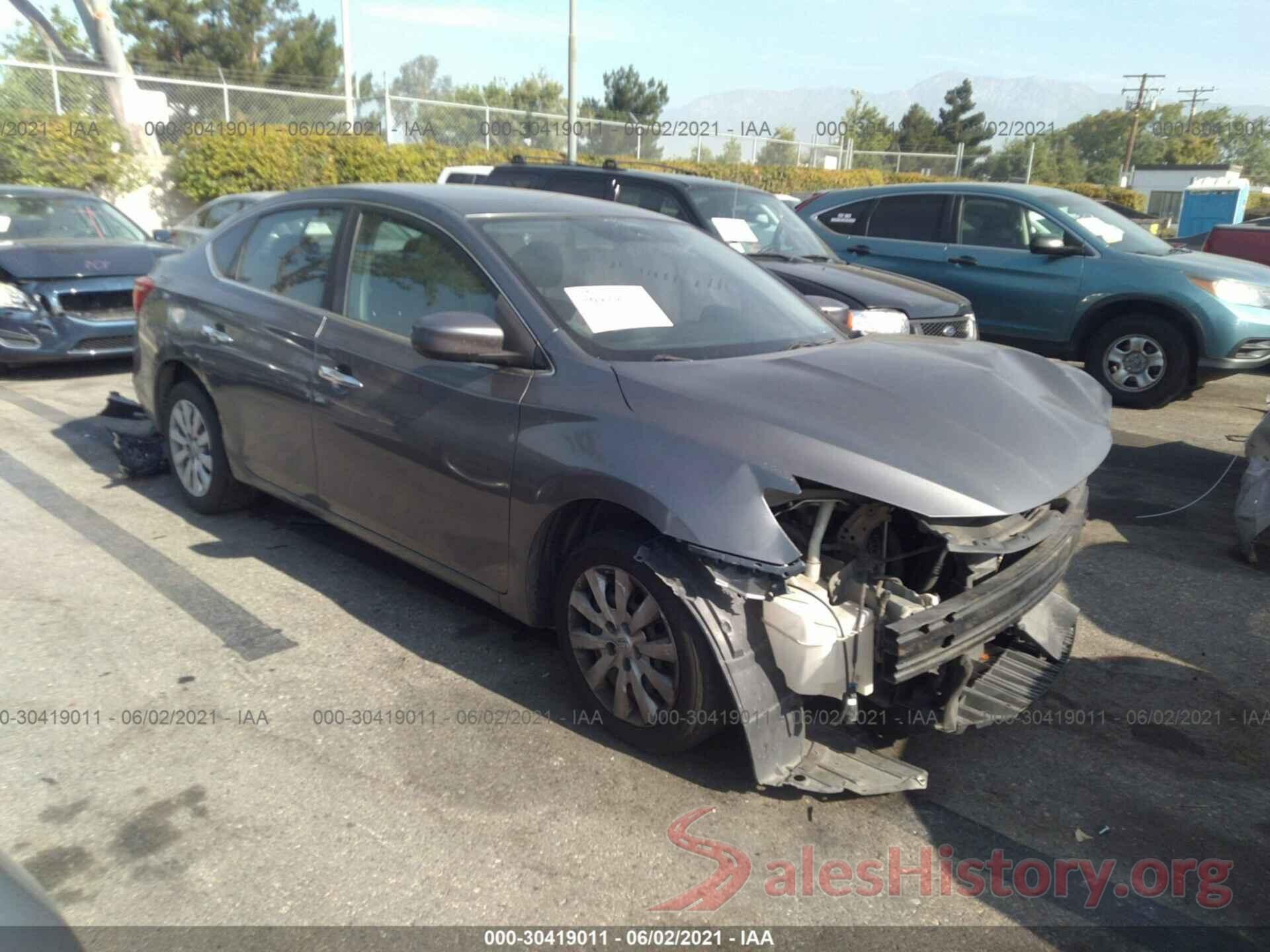 3N1AB7AP0HY254671 2017 NISSAN SENTRA