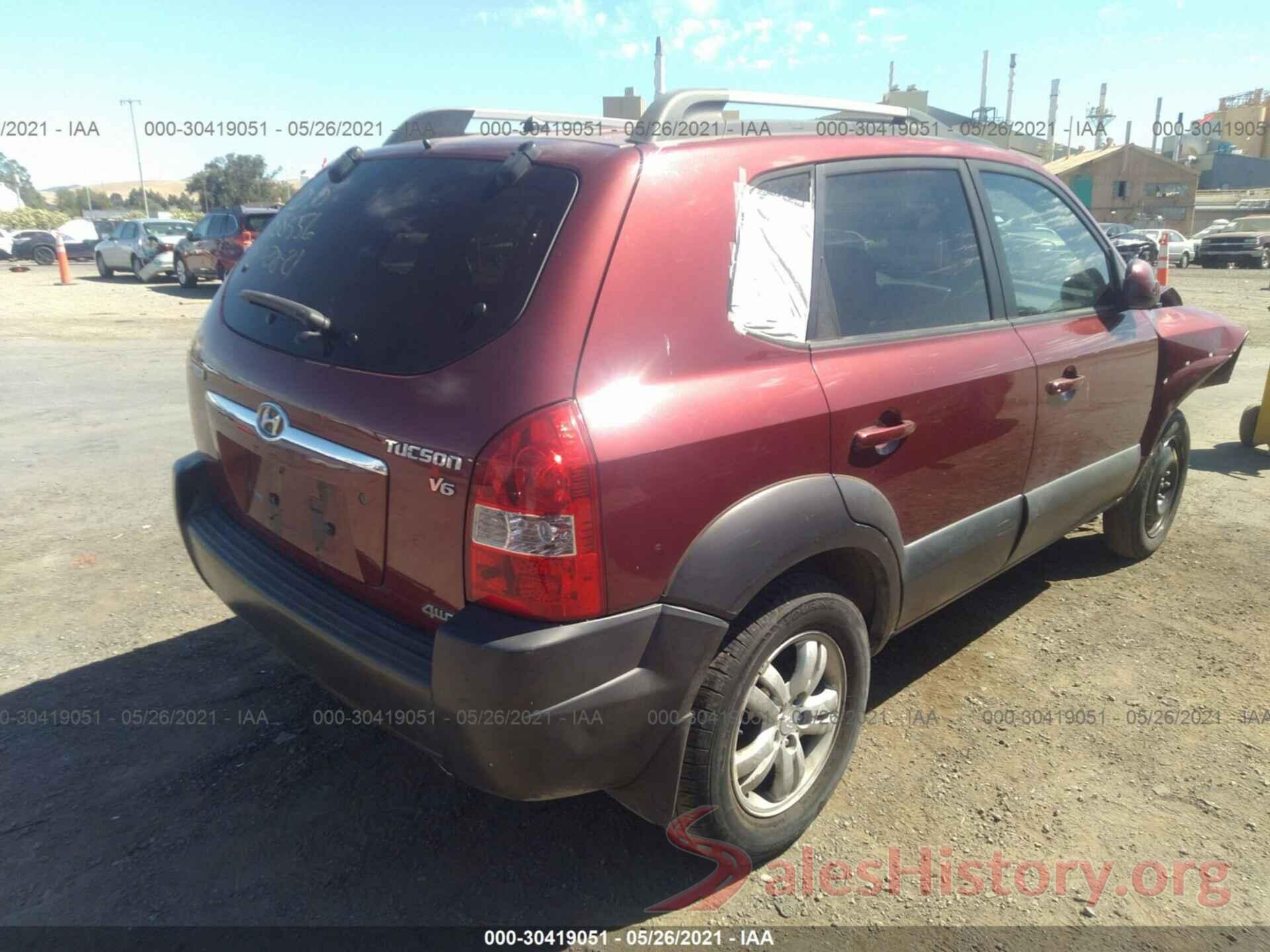 4T1BD1FK7HU200918 2006 HYUNDAI TUCSON