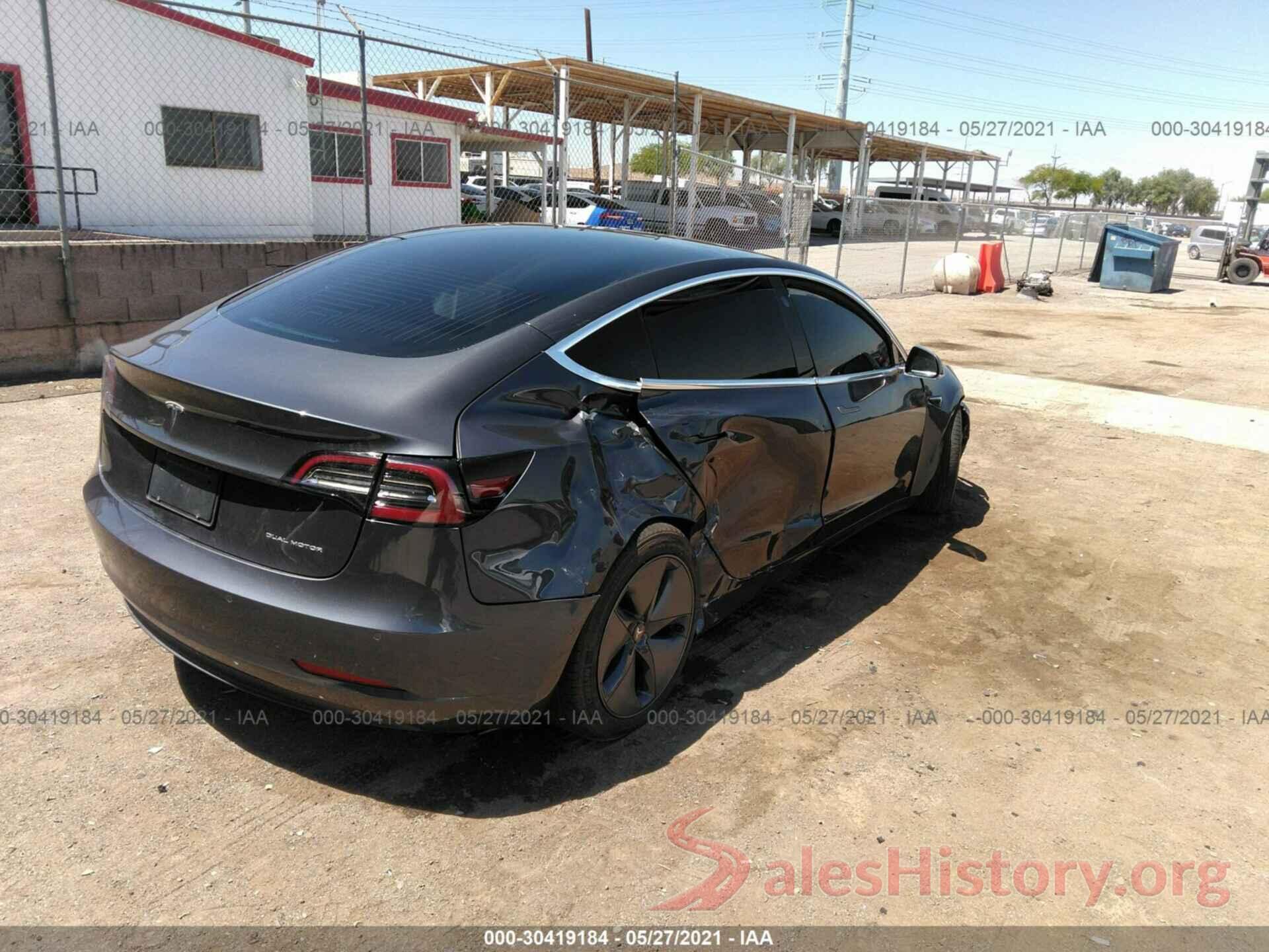 5YJ3E1EB3KF386917 2019 TESLA MODEL 3