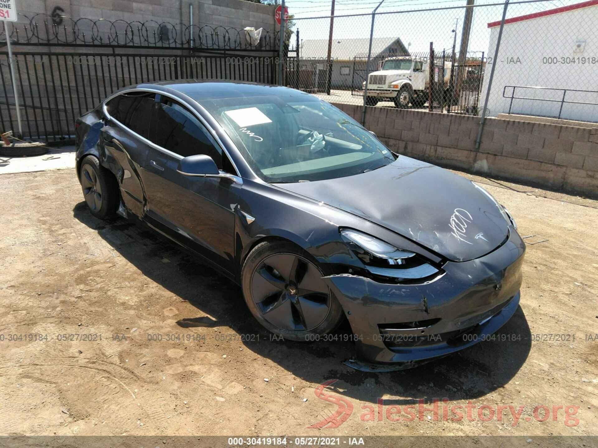 5YJ3E1EB3KF386917 2019 TESLA MODEL 3