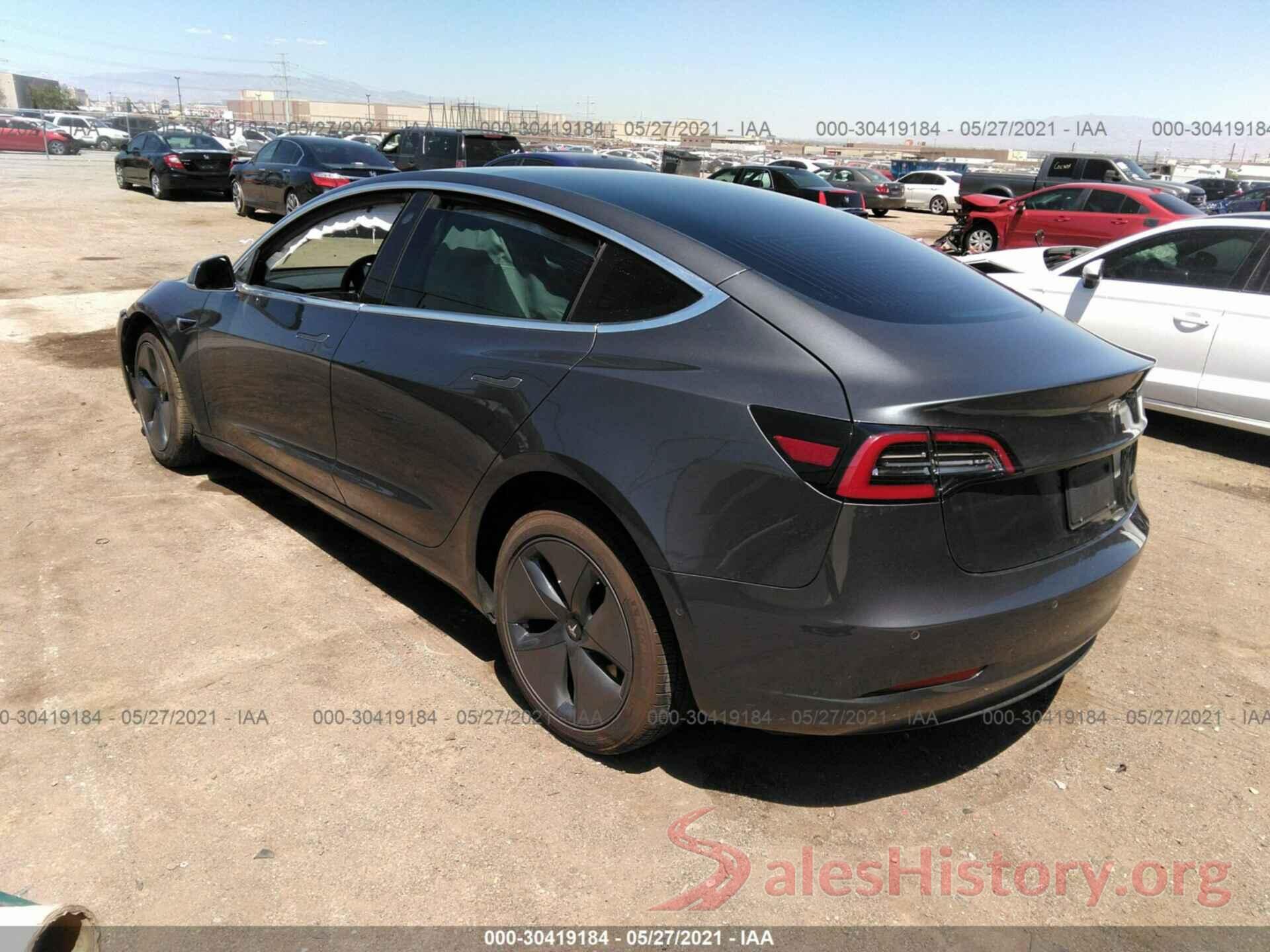 5YJ3E1EB3KF386917 2019 TESLA MODEL 3