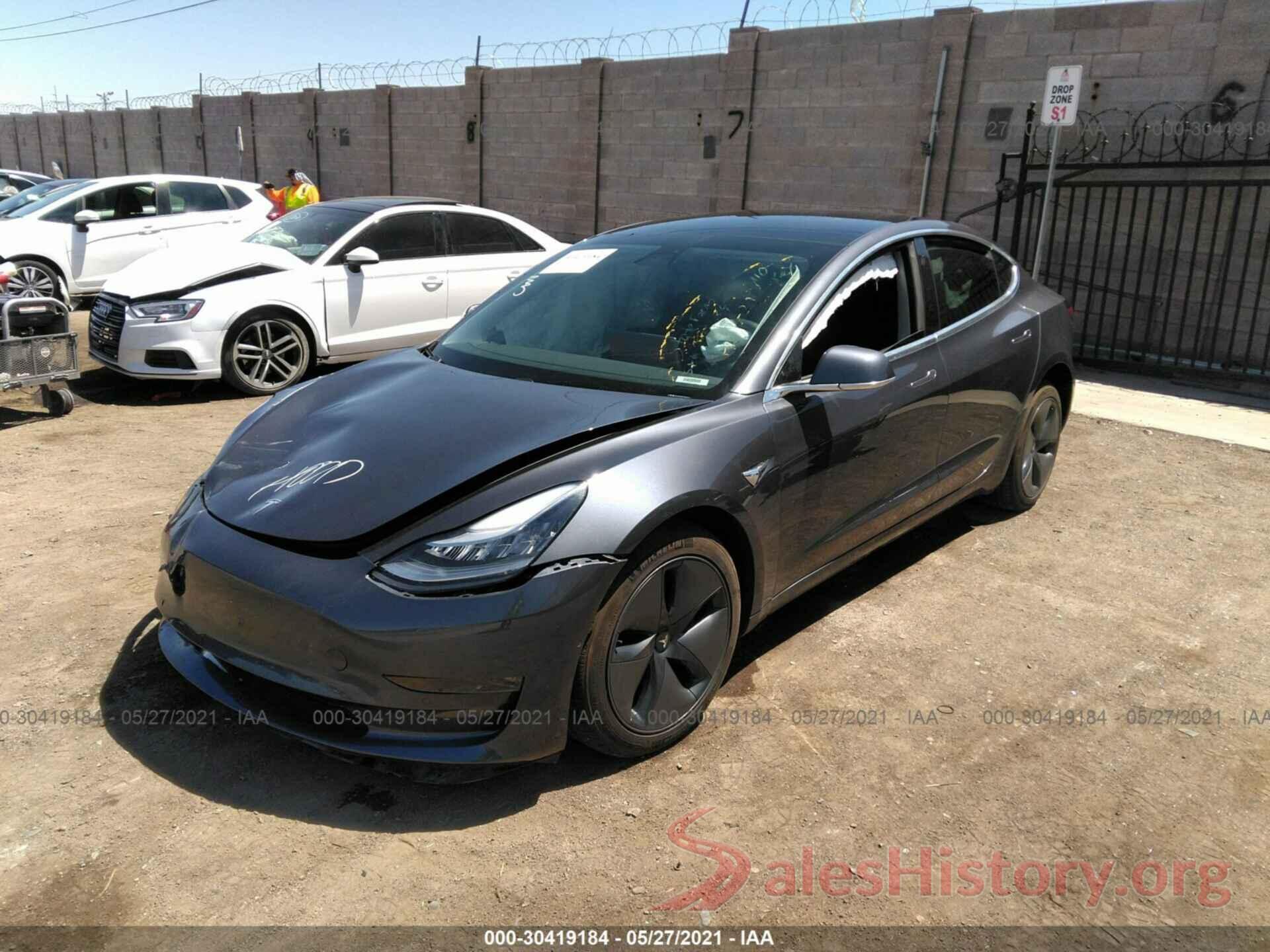 5YJ3E1EB3KF386917 2019 TESLA MODEL 3