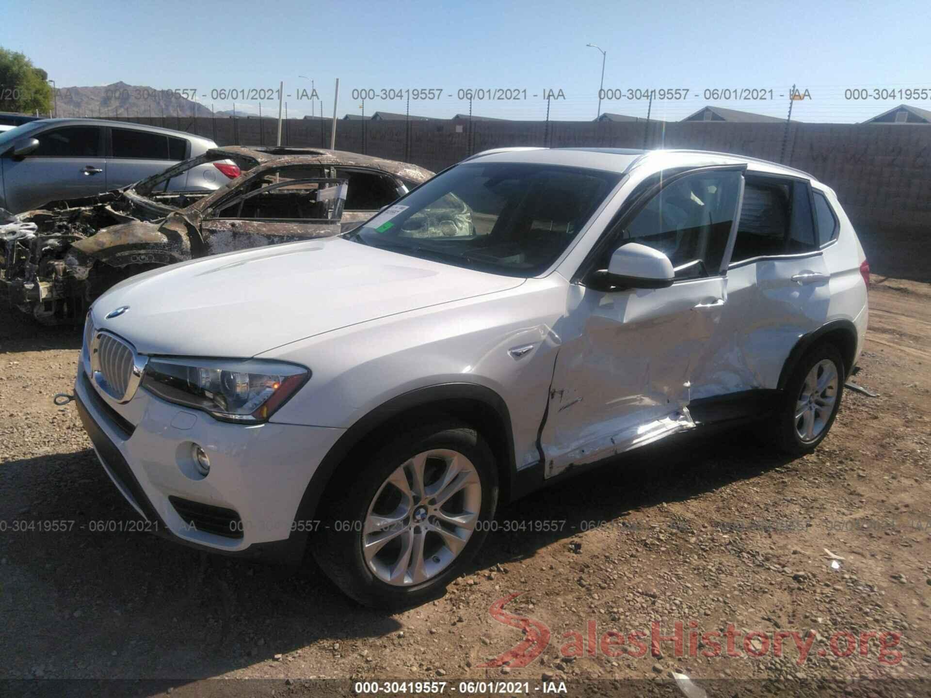 5UXWX7C53G0K36060 2016 BMW X3