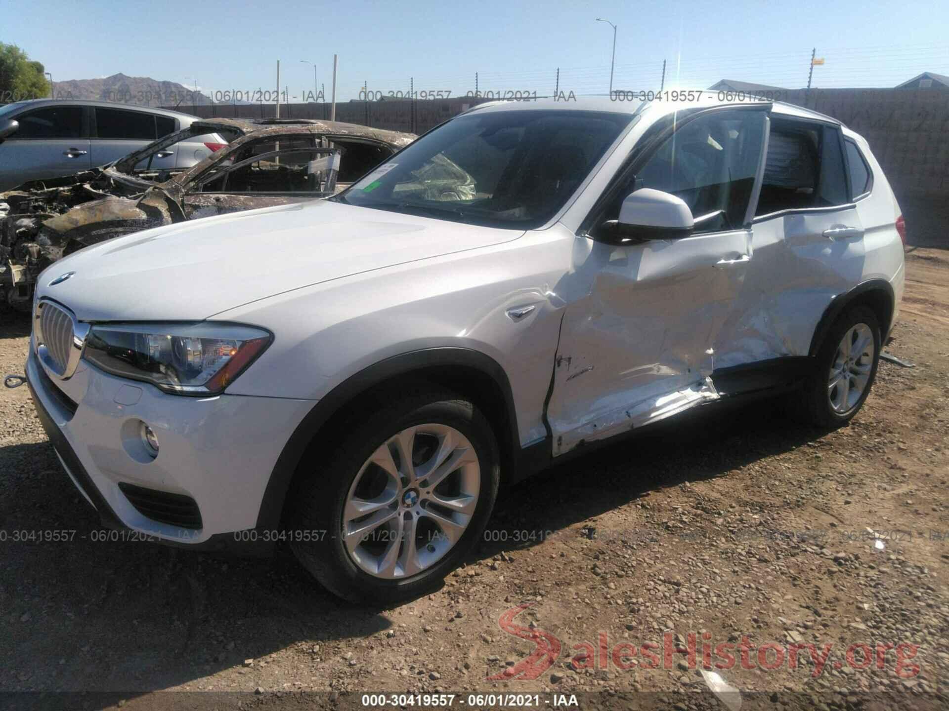 5UXWX7C53G0K36060 2016 BMW X3