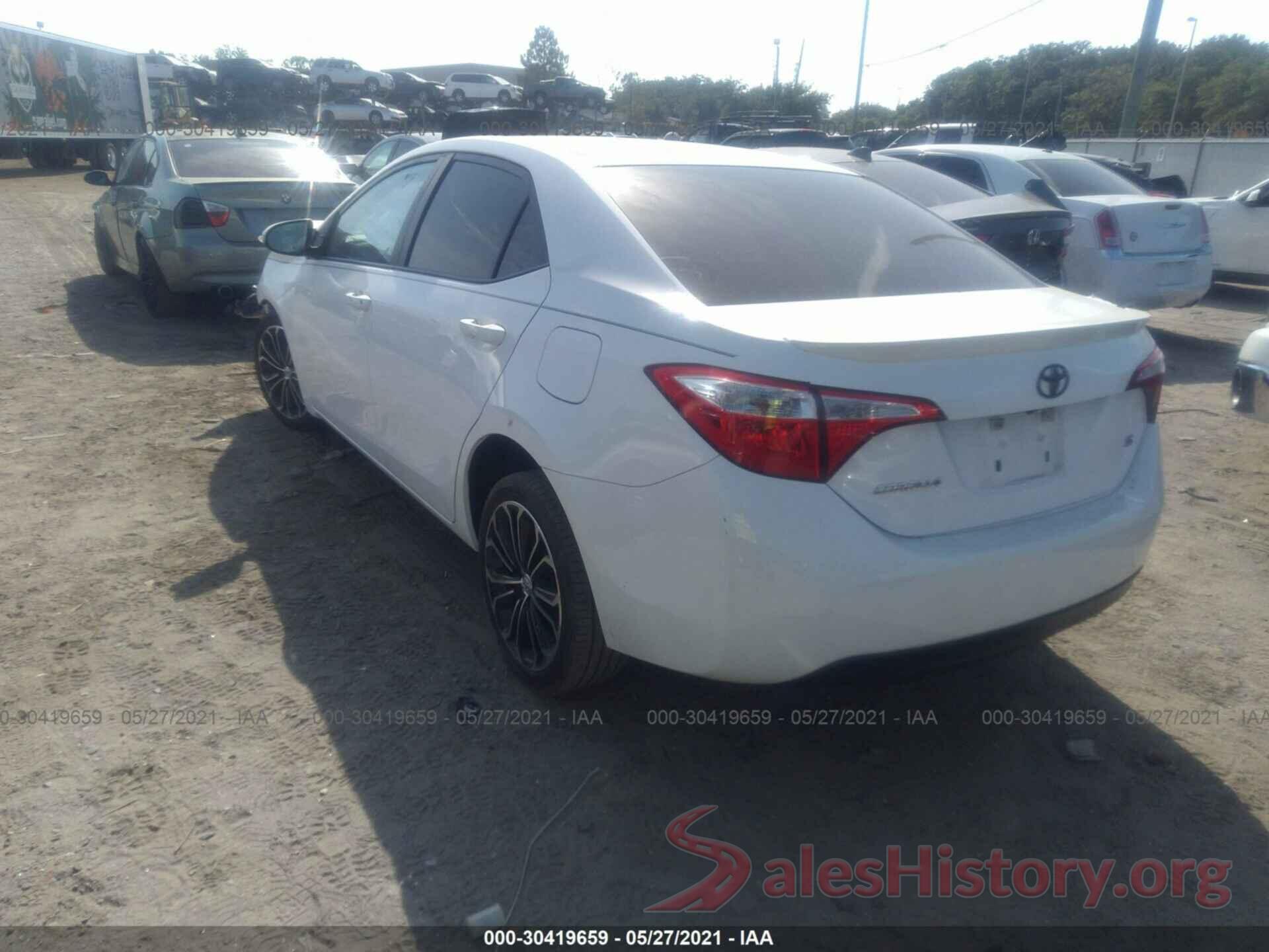 5YFBURHE5GP485656 2016 TOYOTA COROLLA