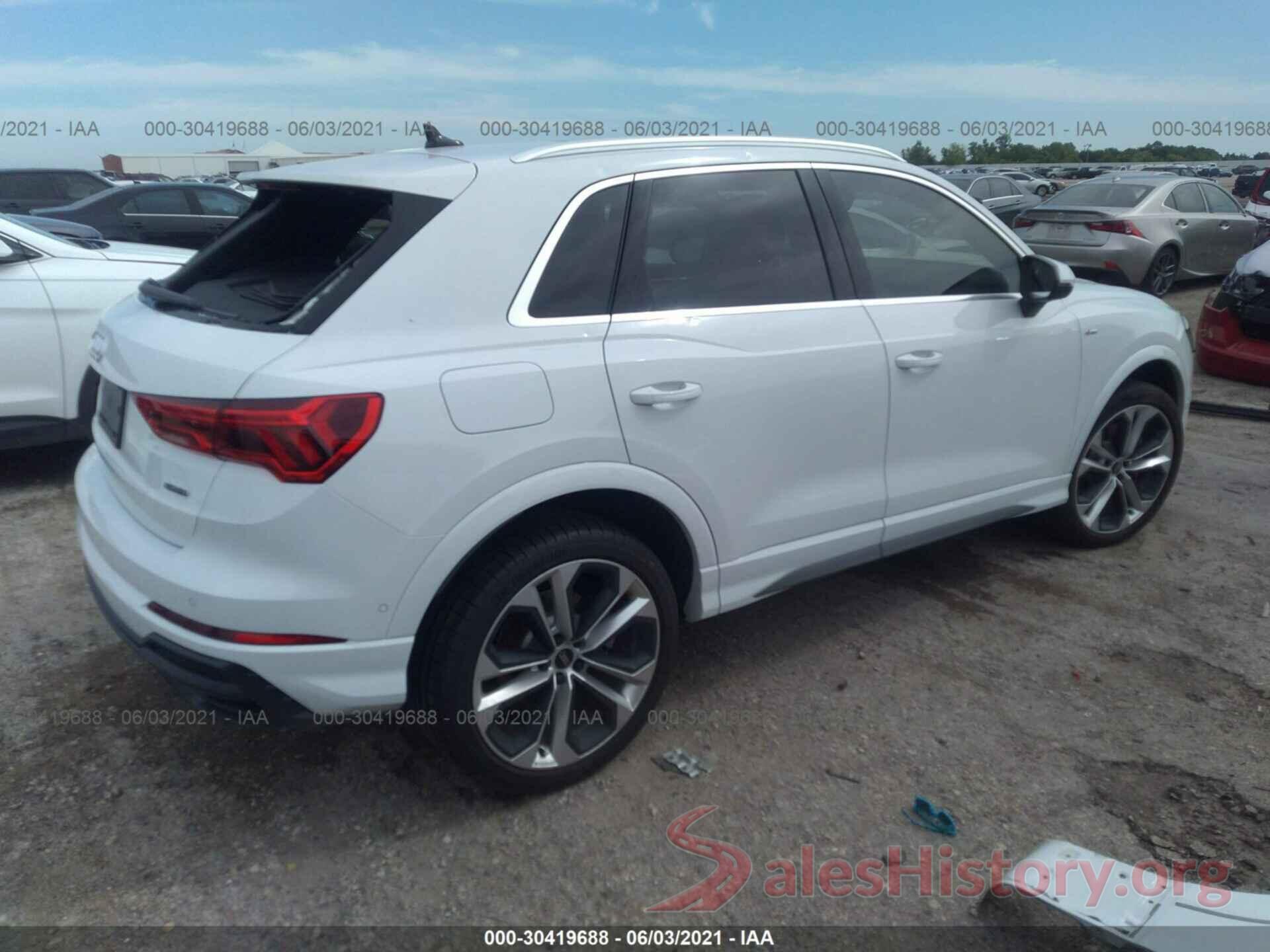 WA1EECF31M1083457 2021 AUDI Q3