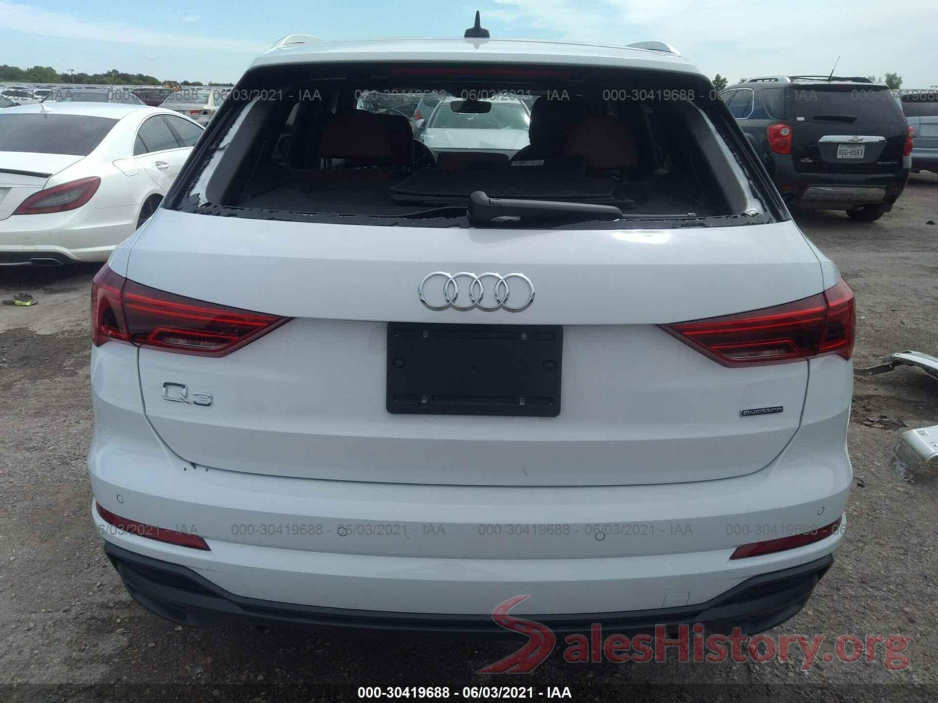 WA1EECF31M1083457 2021 AUDI Q3