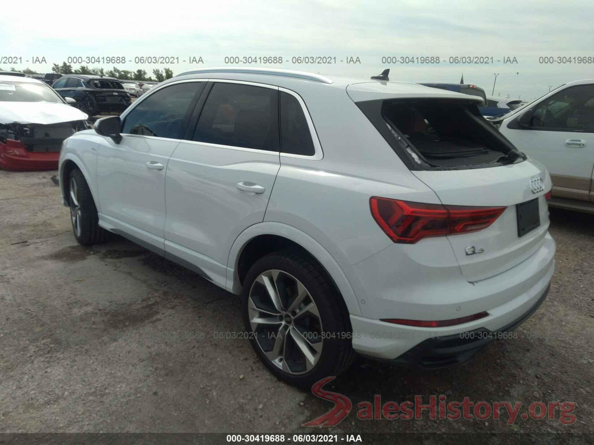 WA1EECF31M1083457 2021 AUDI Q3