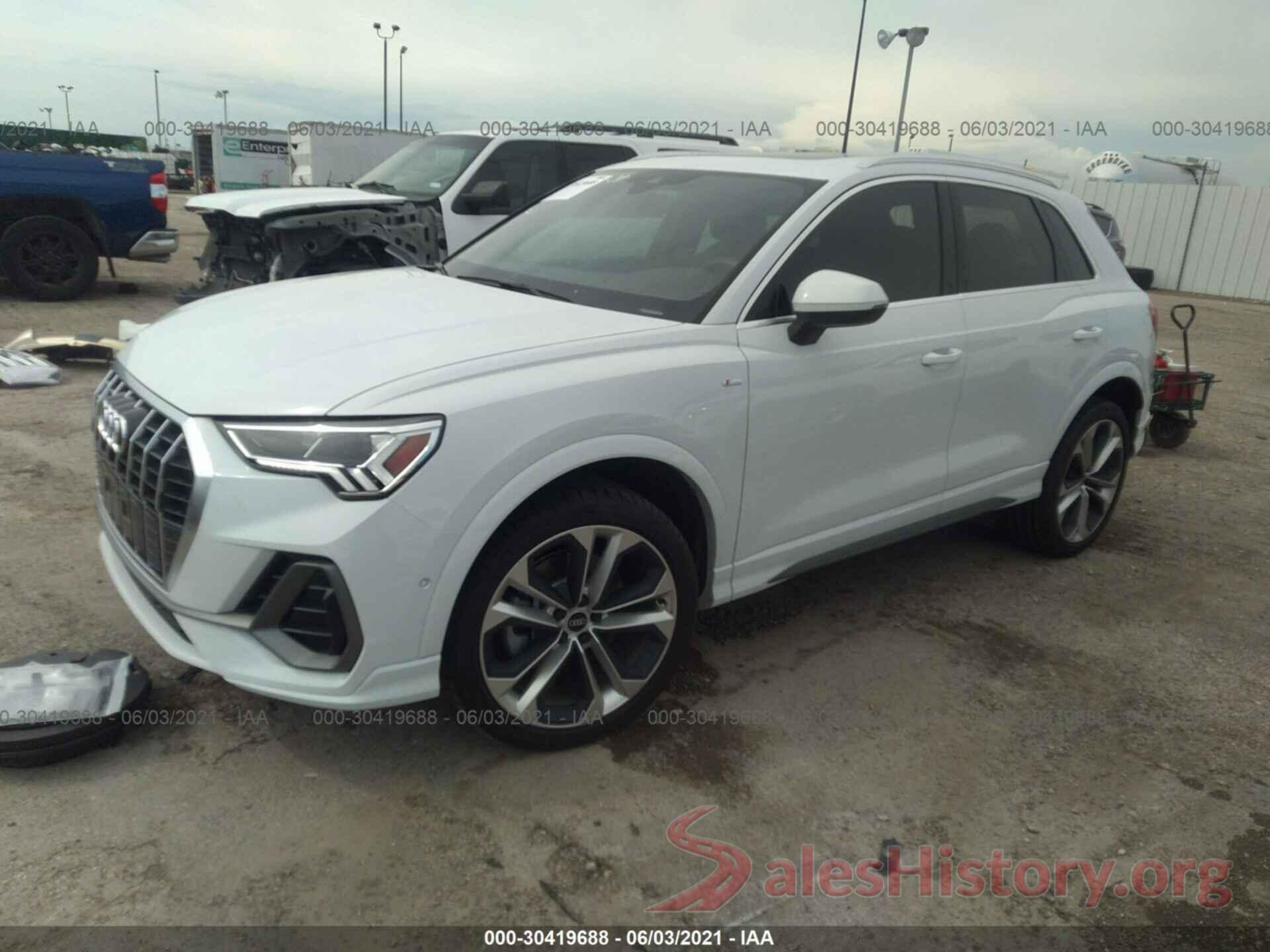 WA1EECF31M1083457 2021 AUDI Q3