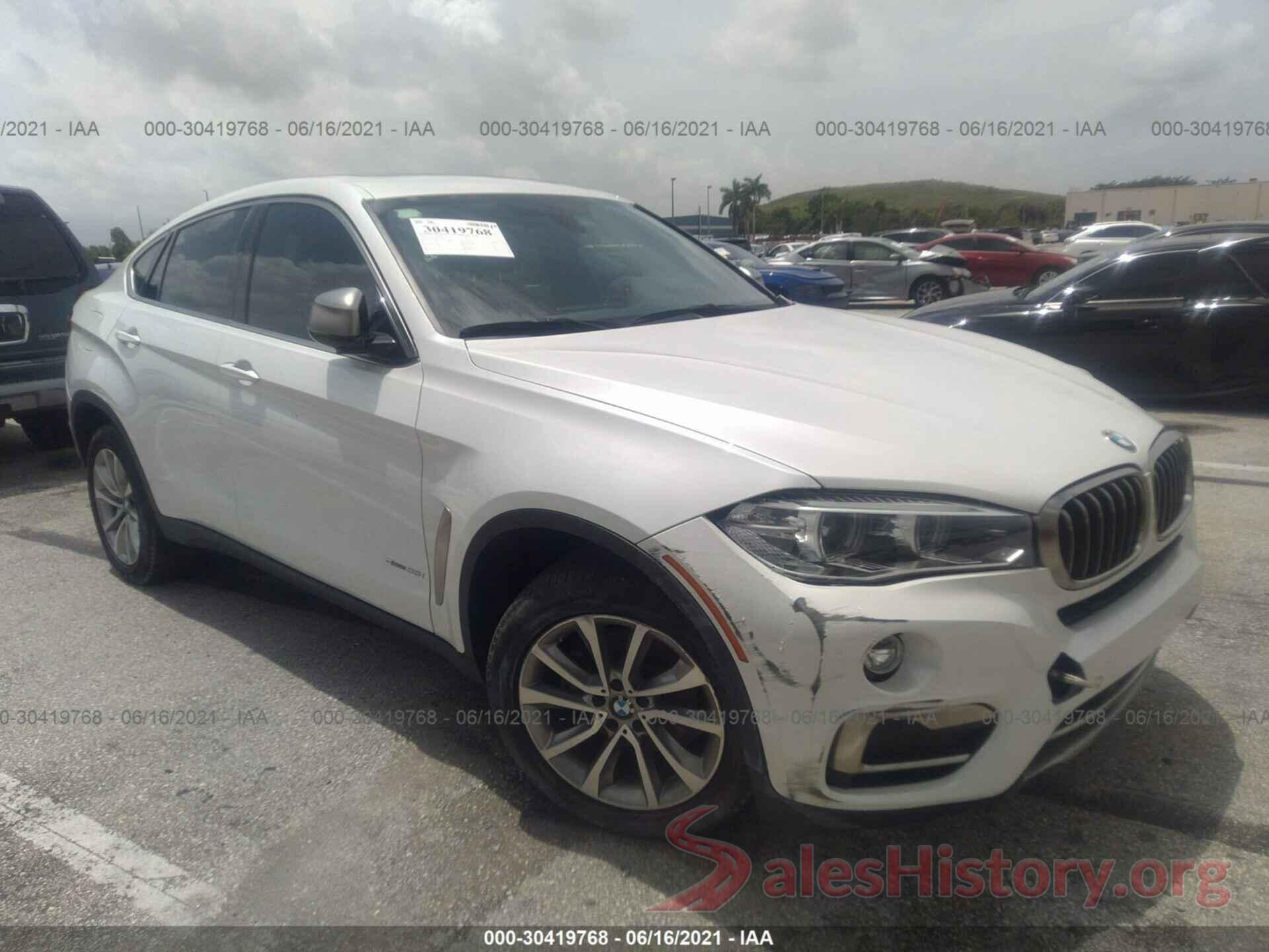 5UXKU0C55J0G81411 2018 BMW X6