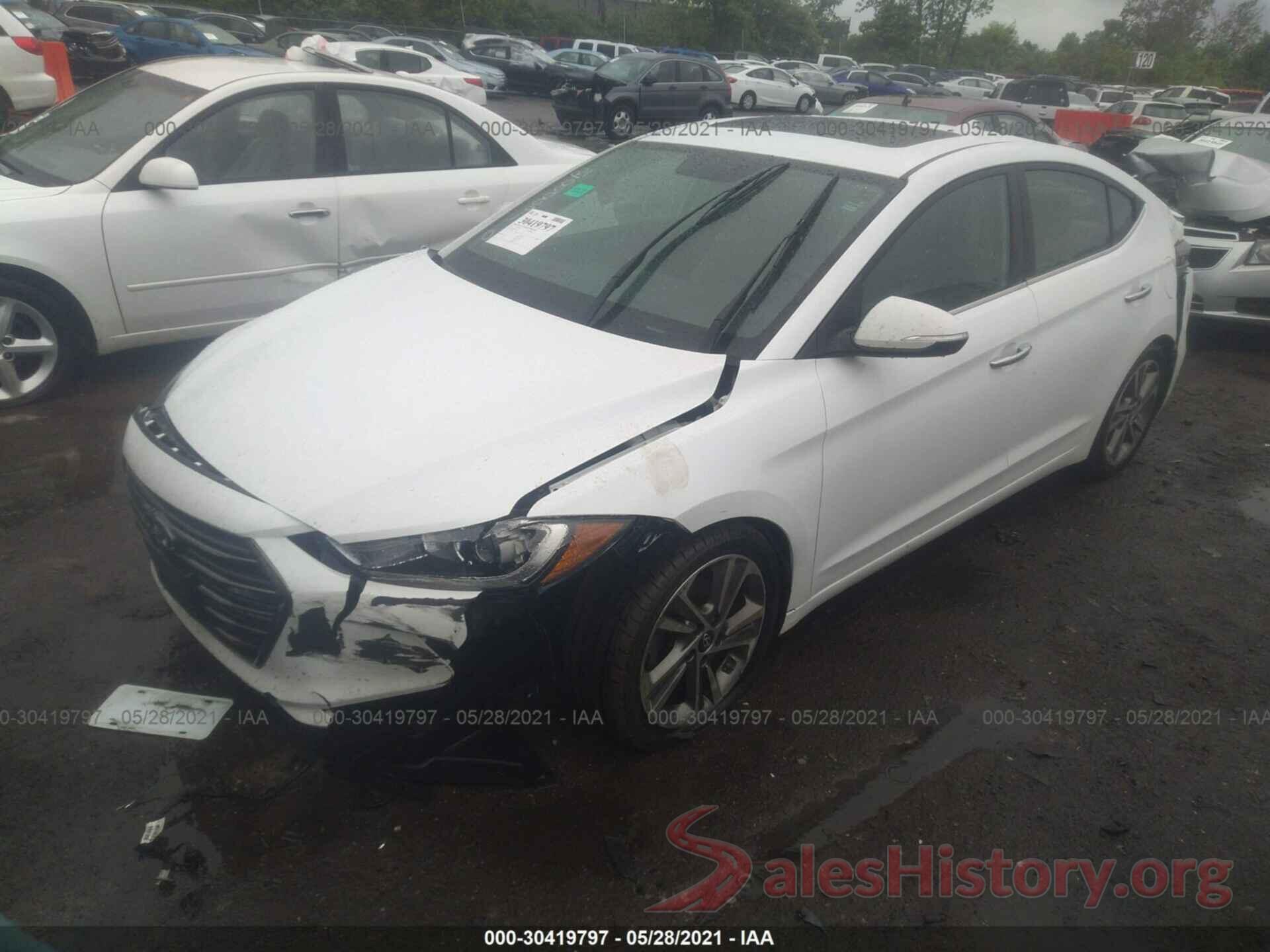 5NPD84LF6HH105819 2017 HYUNDAI ELANTRA