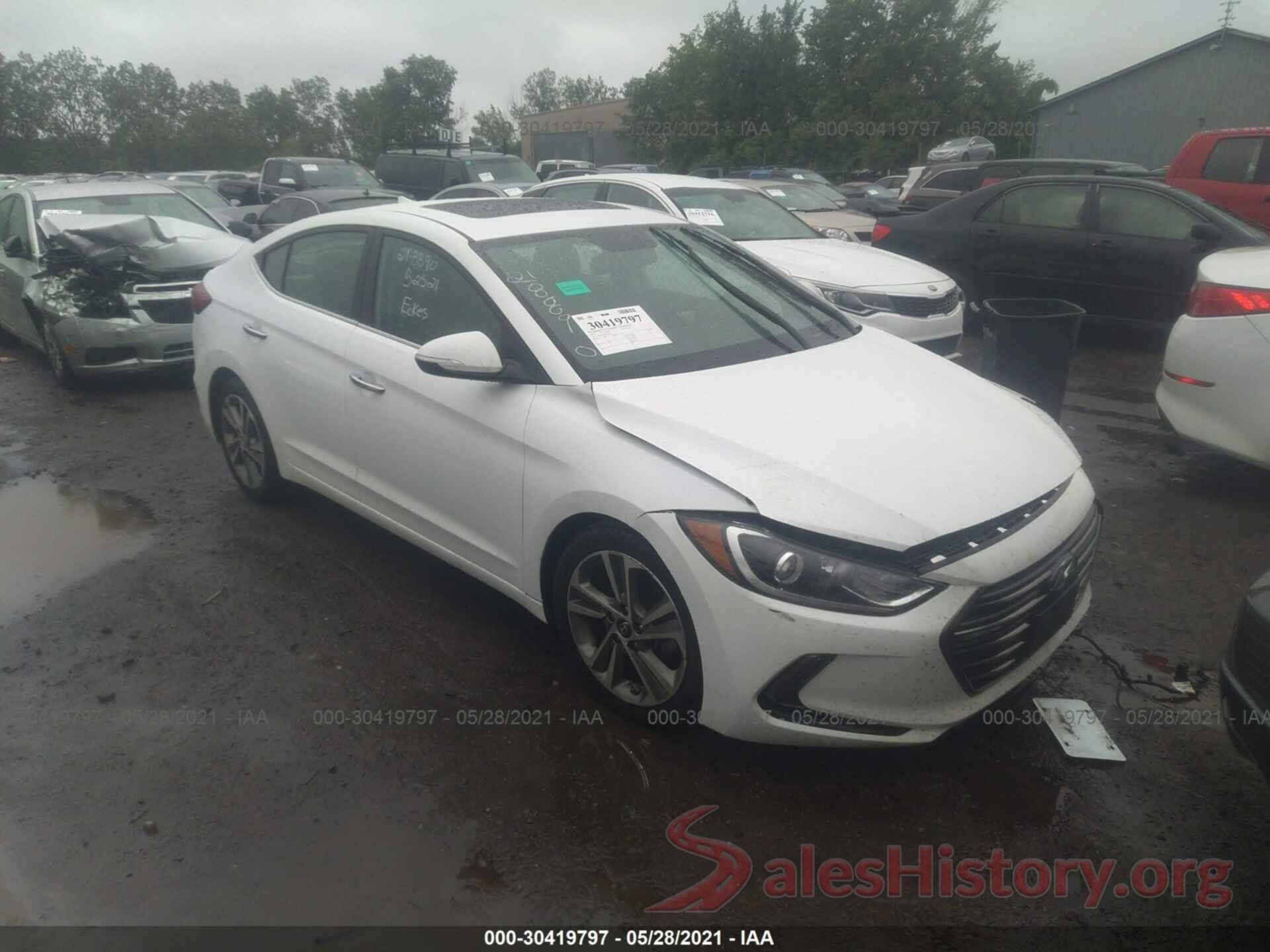 5NPD84LF6HH105819 2017 HYUNDAI ELANTRA