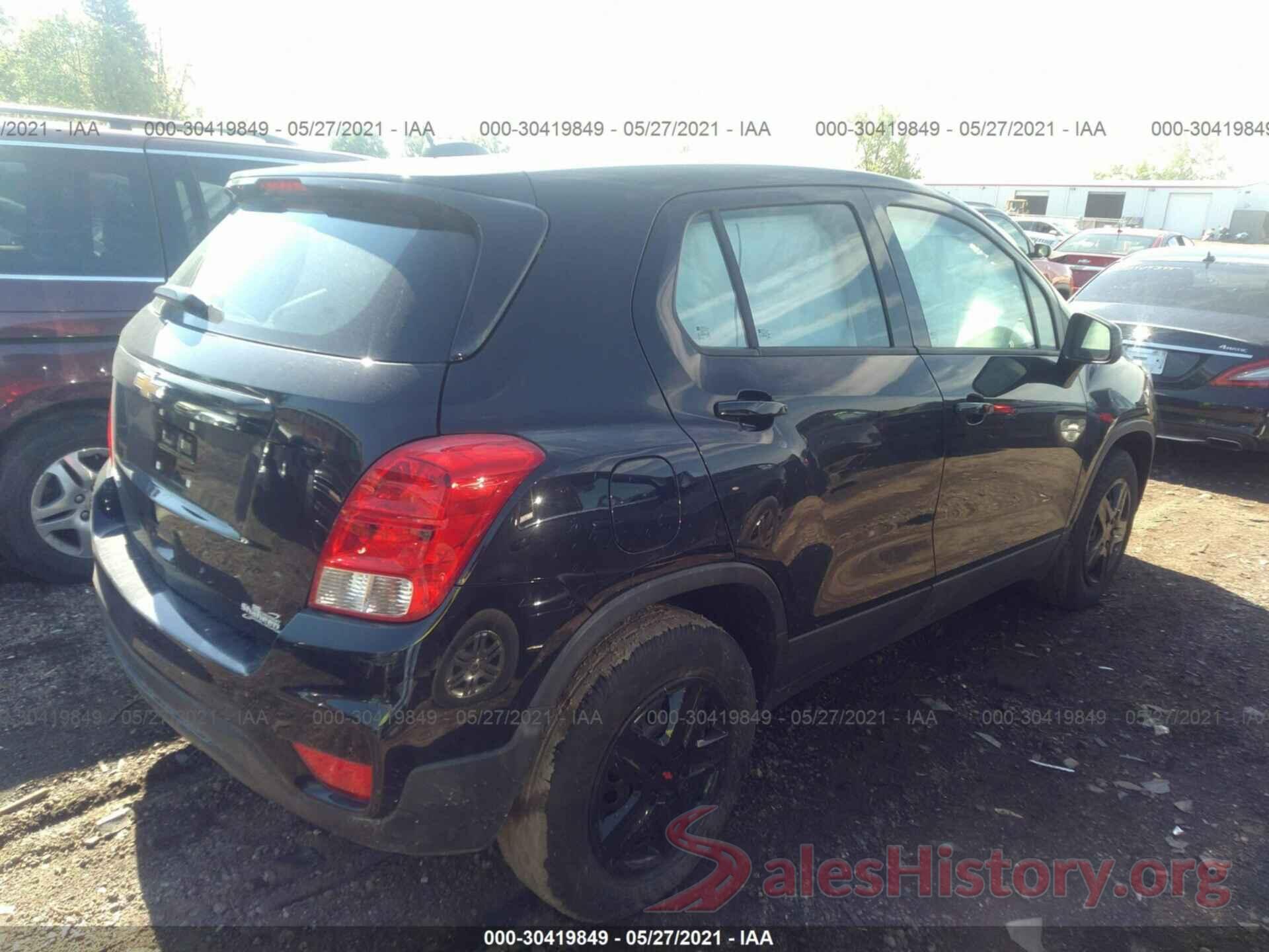 3GNCJKSB7HL206491 2017 CHEVROLET TRAX