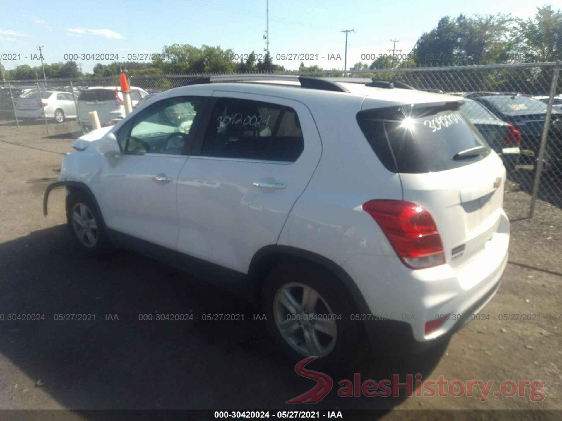 KL7CJLSB5KB911584 2019 CHEVROLET TRAX